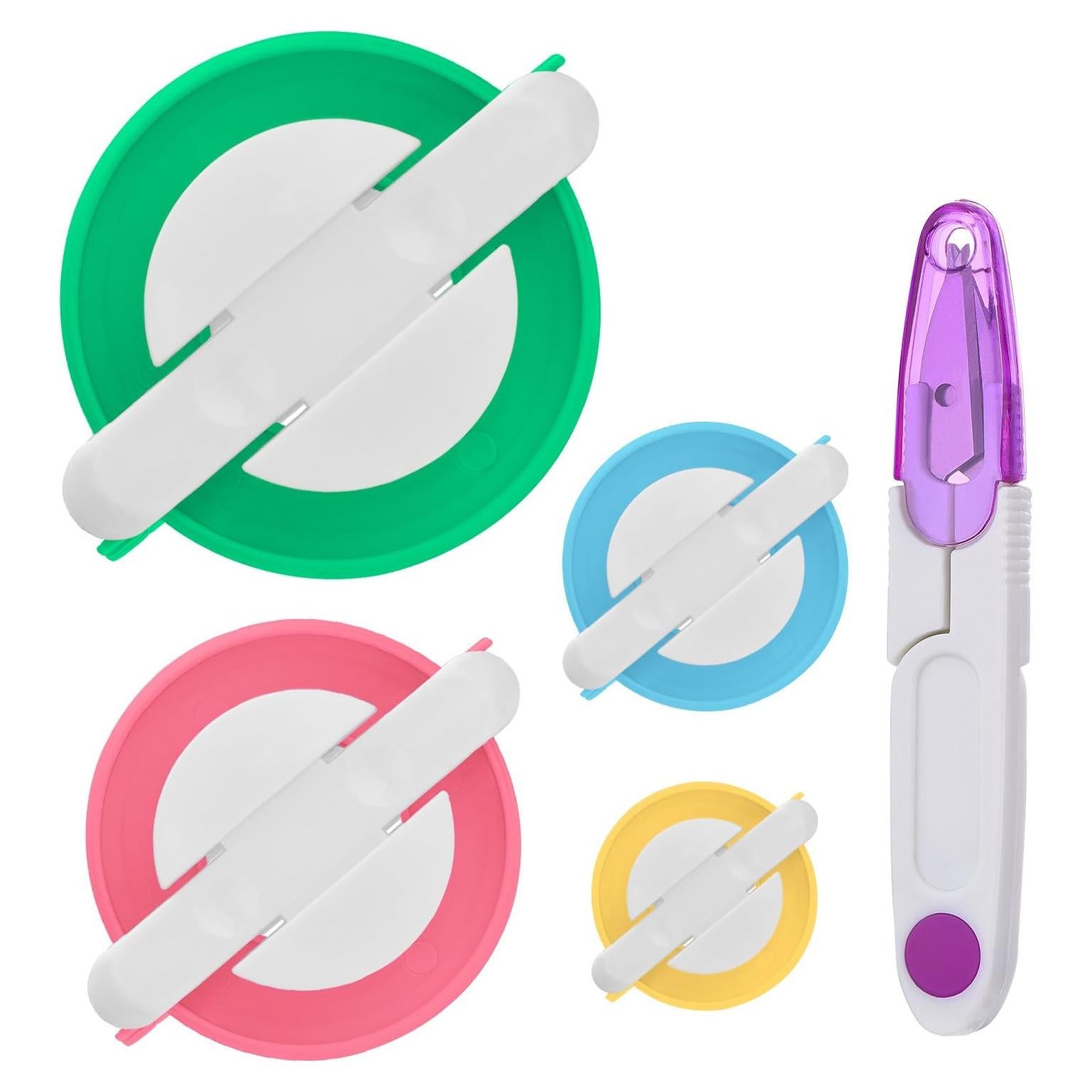 Fabricante de Pom Pom TOODOO 4 Tamaños y Colores para DIY