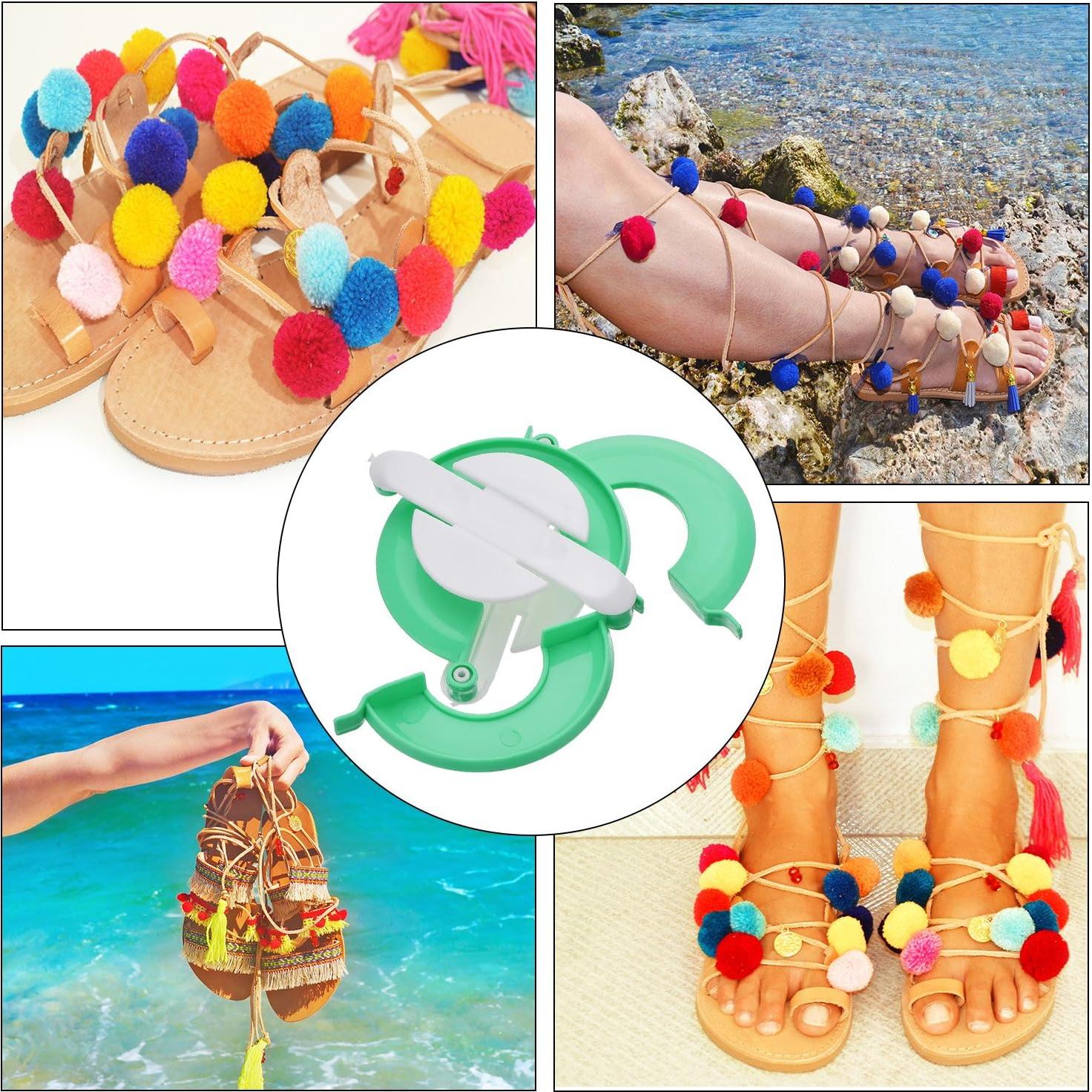 Fabricante de Pom Pom TOODOO 4 Tamaños y Colores para DIY