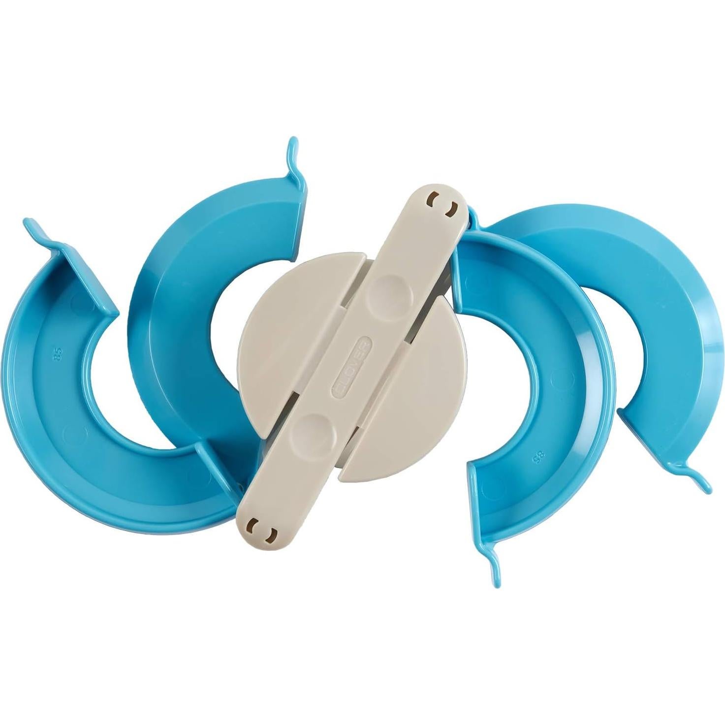 Fabricador de Pompones Grande Clover 6.35cm y 8.57cm 2/pkg