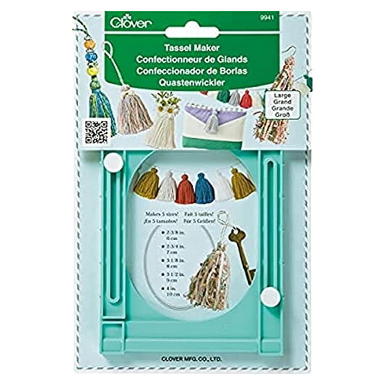 Creador de Borlas Grande Clover Verde - Kit de Manualidades