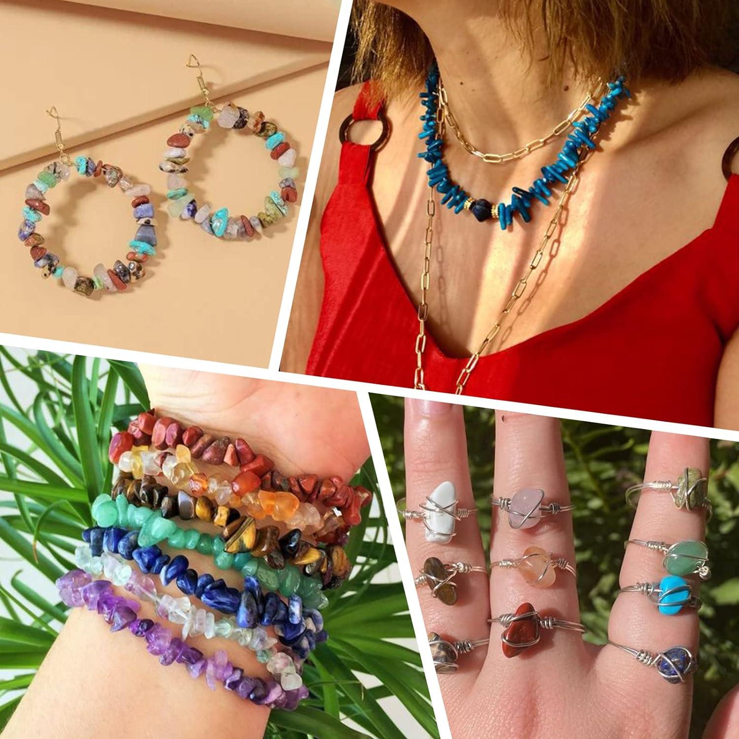 Kit de Fabricación de Anillos QUEFE con 720 Piezas de Cristal