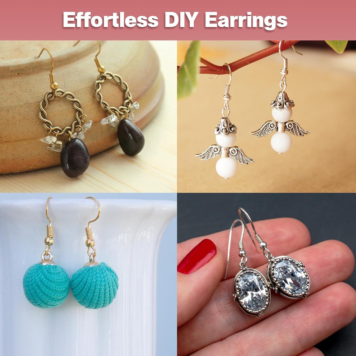 Ganchos de Aretes Hipoalergénicos iewyck 300 Piezas Oro 14k