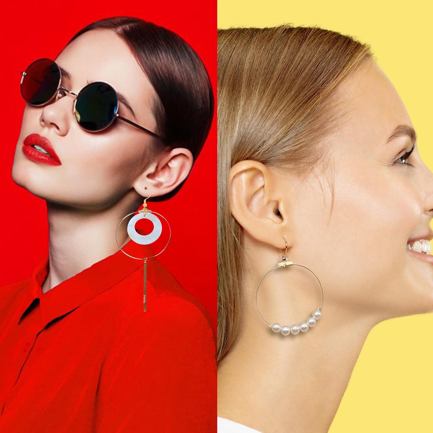 Kit de Fabricación de Pendientes DRWATE 940 Piezas DIY