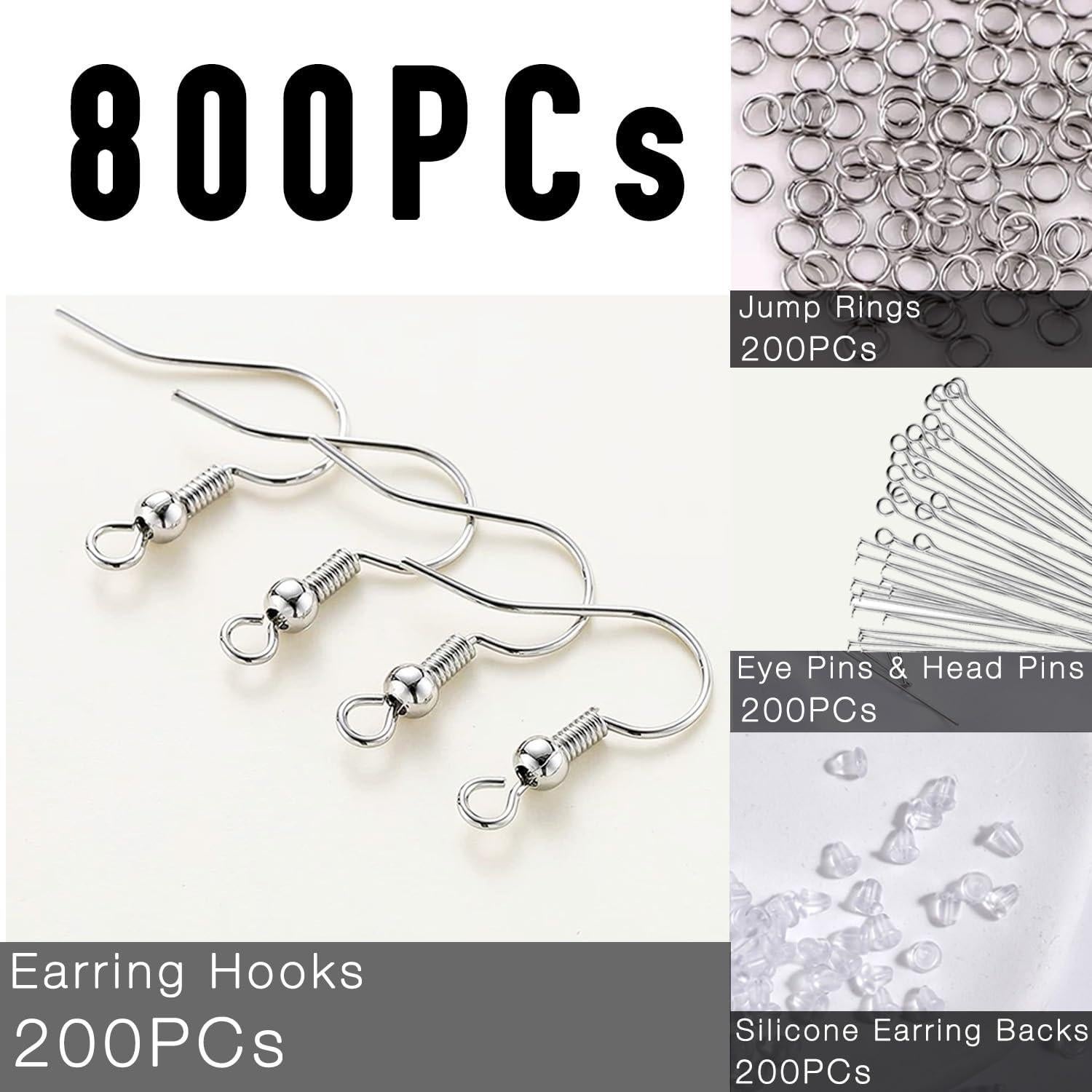 Ganchos Hipoalergénicos para Pendientes Stino 800 Piezas