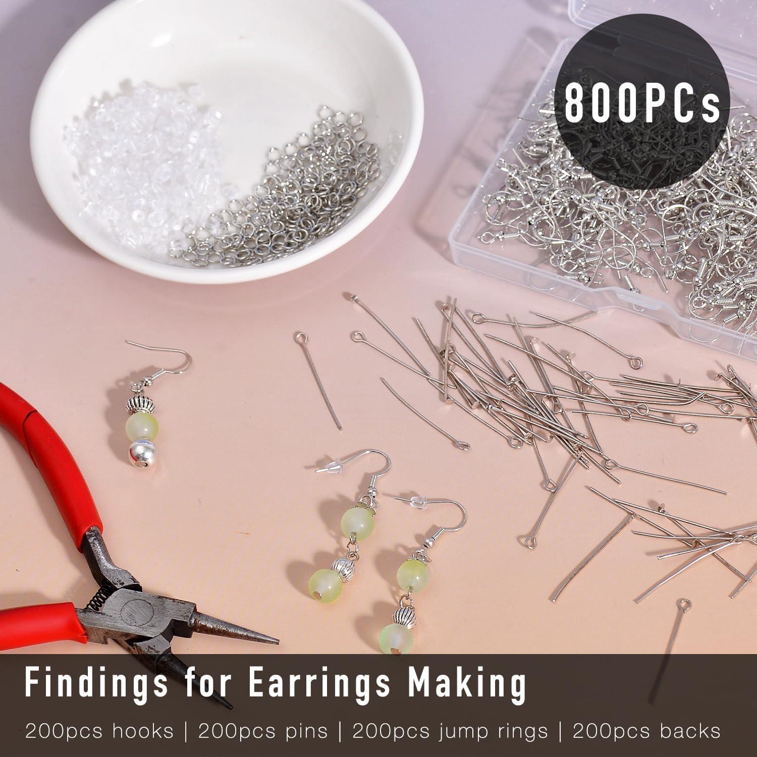 Ganchos Hipoalergénicos para Pendientes Stino 800 Piezas