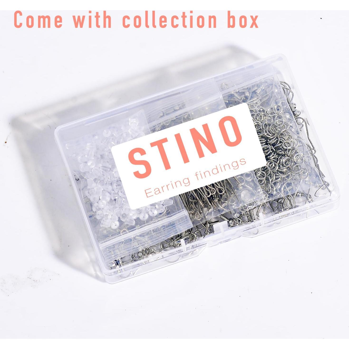 Ganchos Hipoalergénicos para Pendientes Stino 800 Piezas