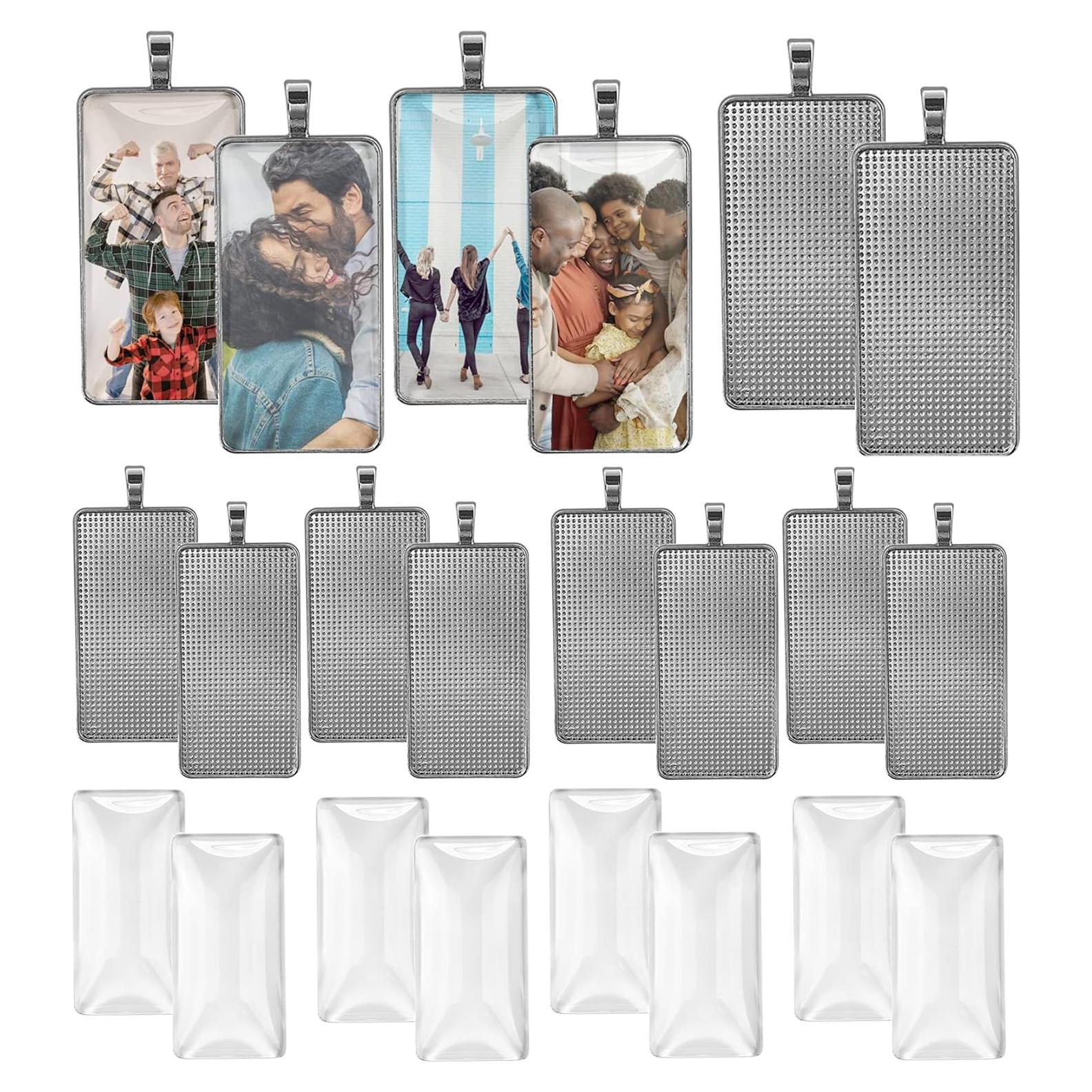 Kit de 30 Piezas DROLE Bandejas Colgantes 25x50mm Blanco K