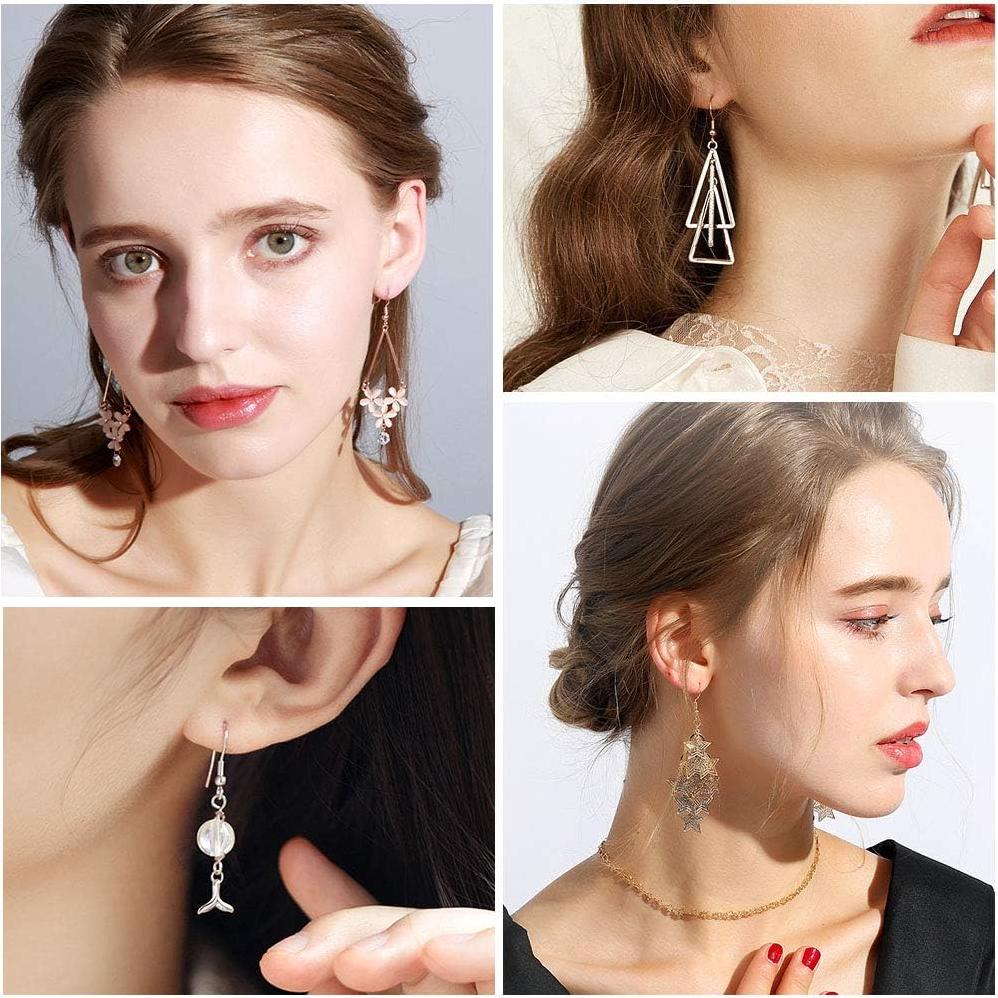 Kit de Ganchos para Pendientes Anezus - 2000 Piezas Multicolores