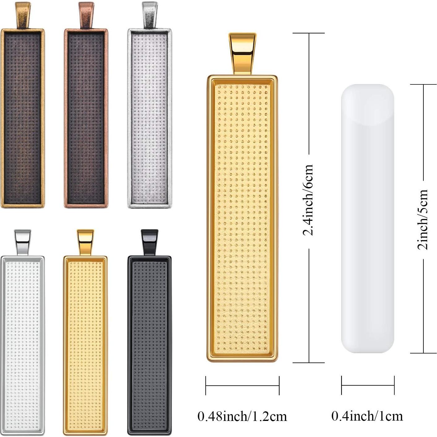 Set de 48 Bandejas Colgantes Hicarer con Azulejos de Vidrio