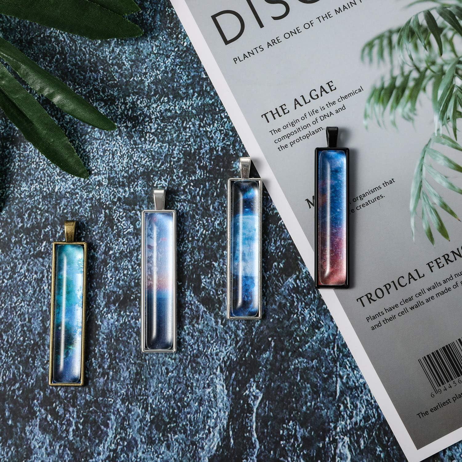 Set de 48 Bandejas Colgantes Hicarer con Azulejos de Vidrio