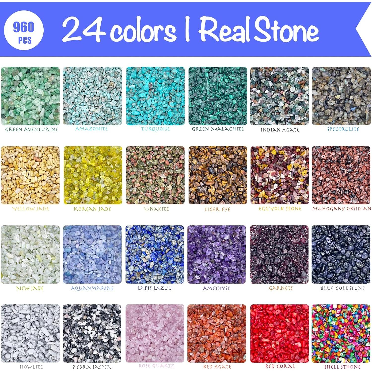 Kit de Fabricación de Joyas Ygorios - 1760 Piezas, Perlas y Accesorios