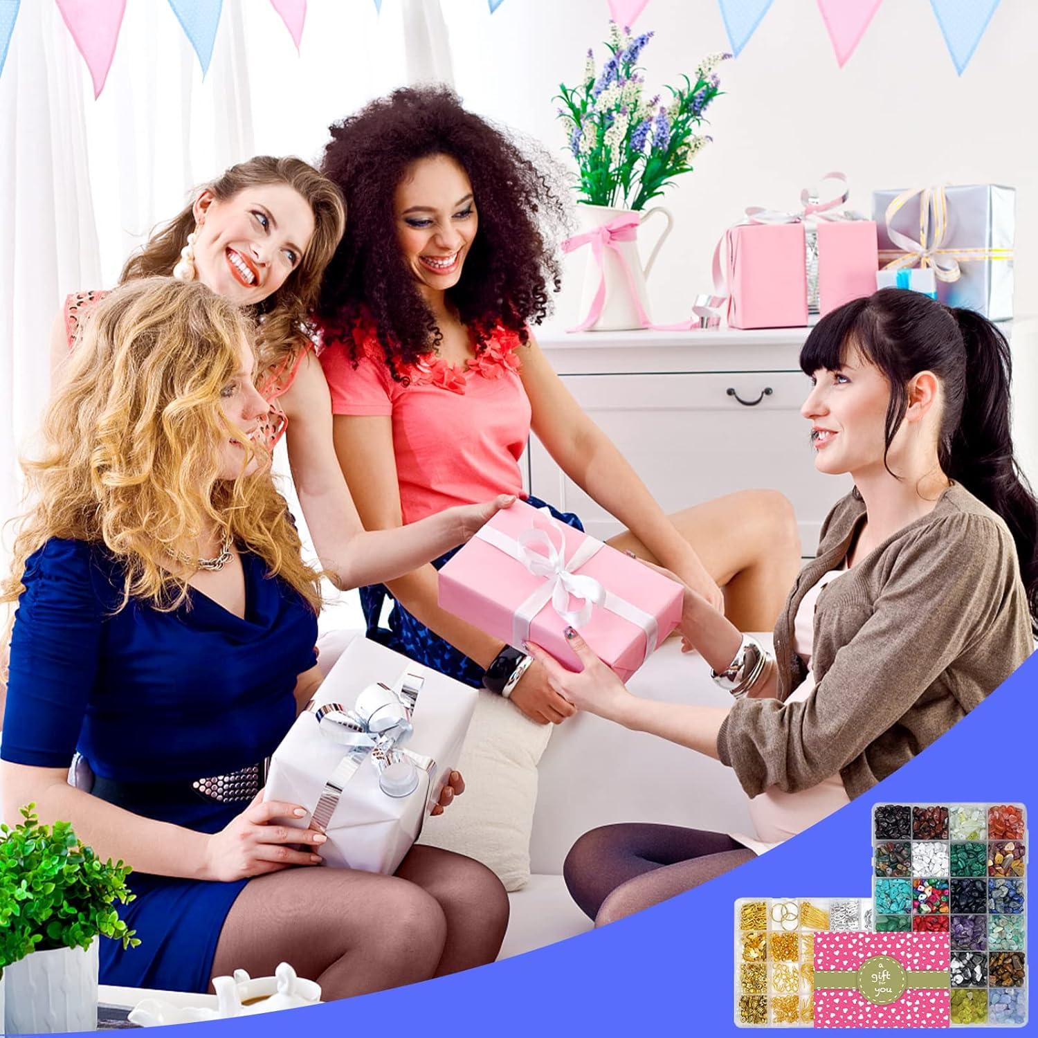 Kit de Fabricación de Joyas Ygorios - 1760 Piezas, Perlas y Accesorios