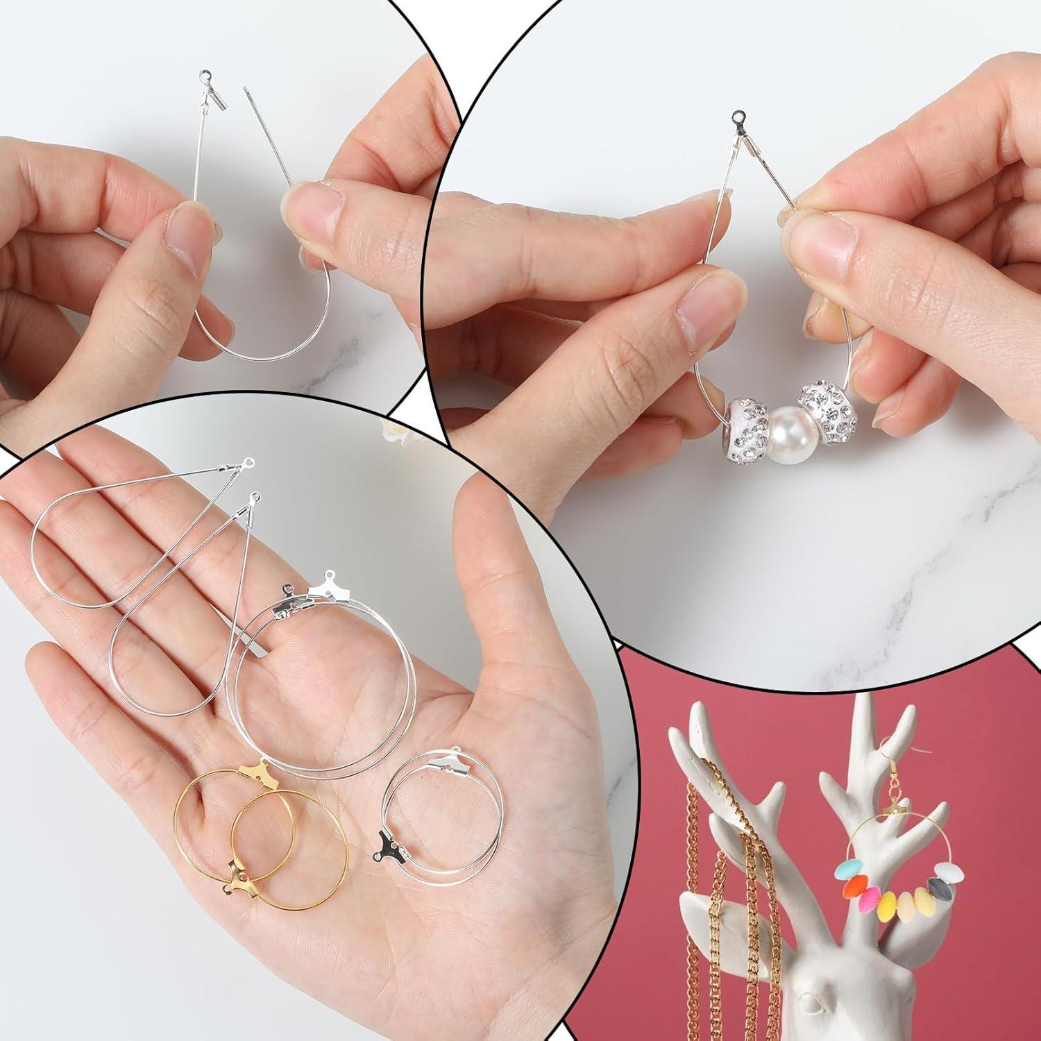 Kit 483 Piezas Aros para Pendientes DIVINA VITAE Oro/Plata