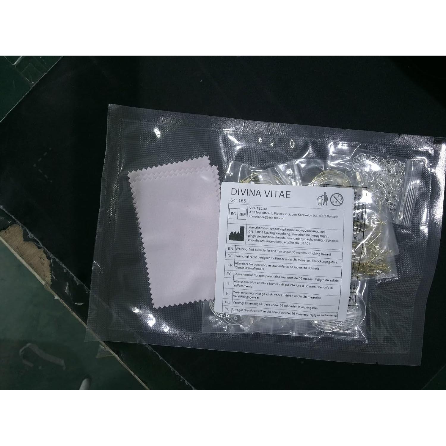 Kit 483 Piezas Aros para Pendientes DIVINA VITAE Oro/Plata