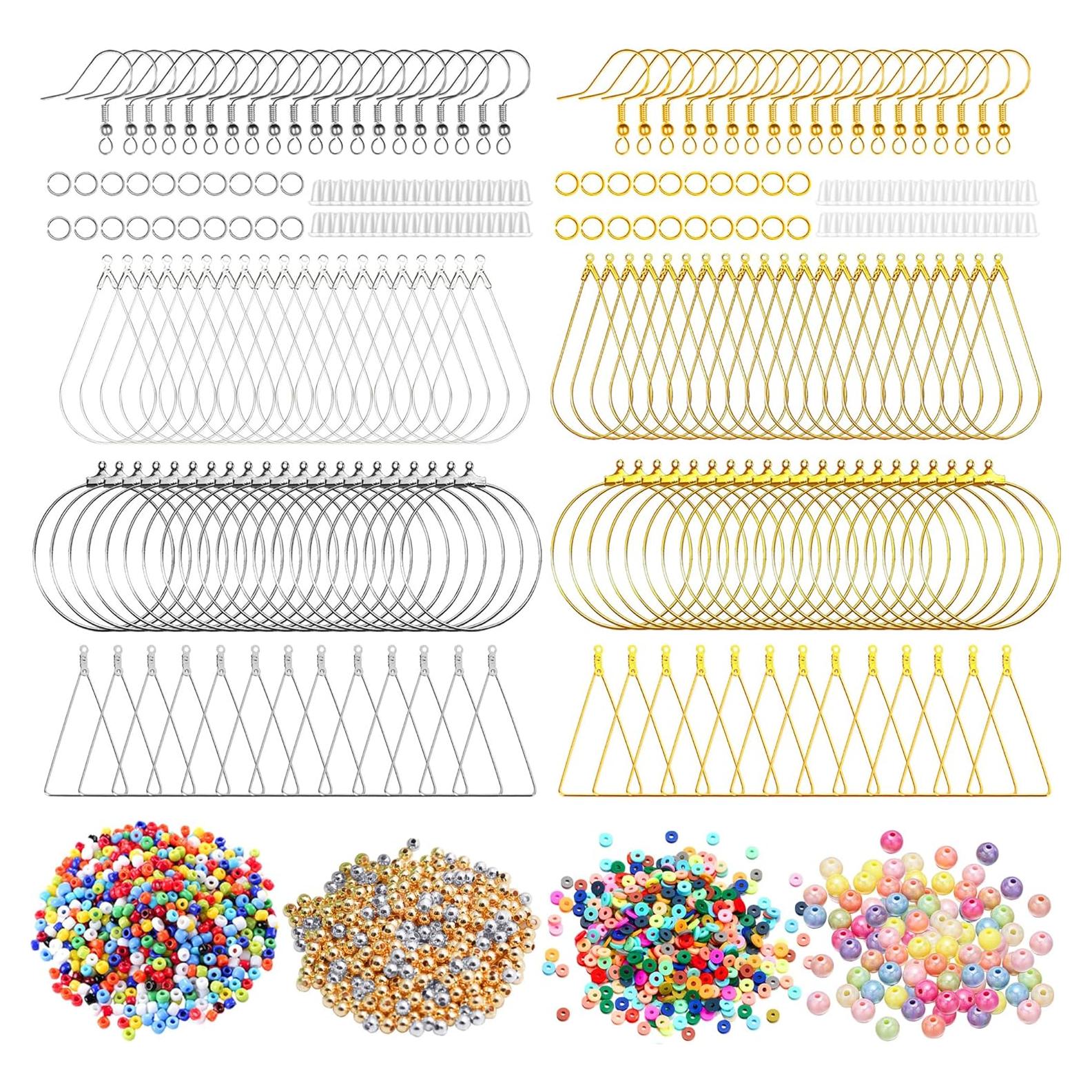 Kit de Fabricación de Pendientes ZXSWEET - 1140 Piezas DIY