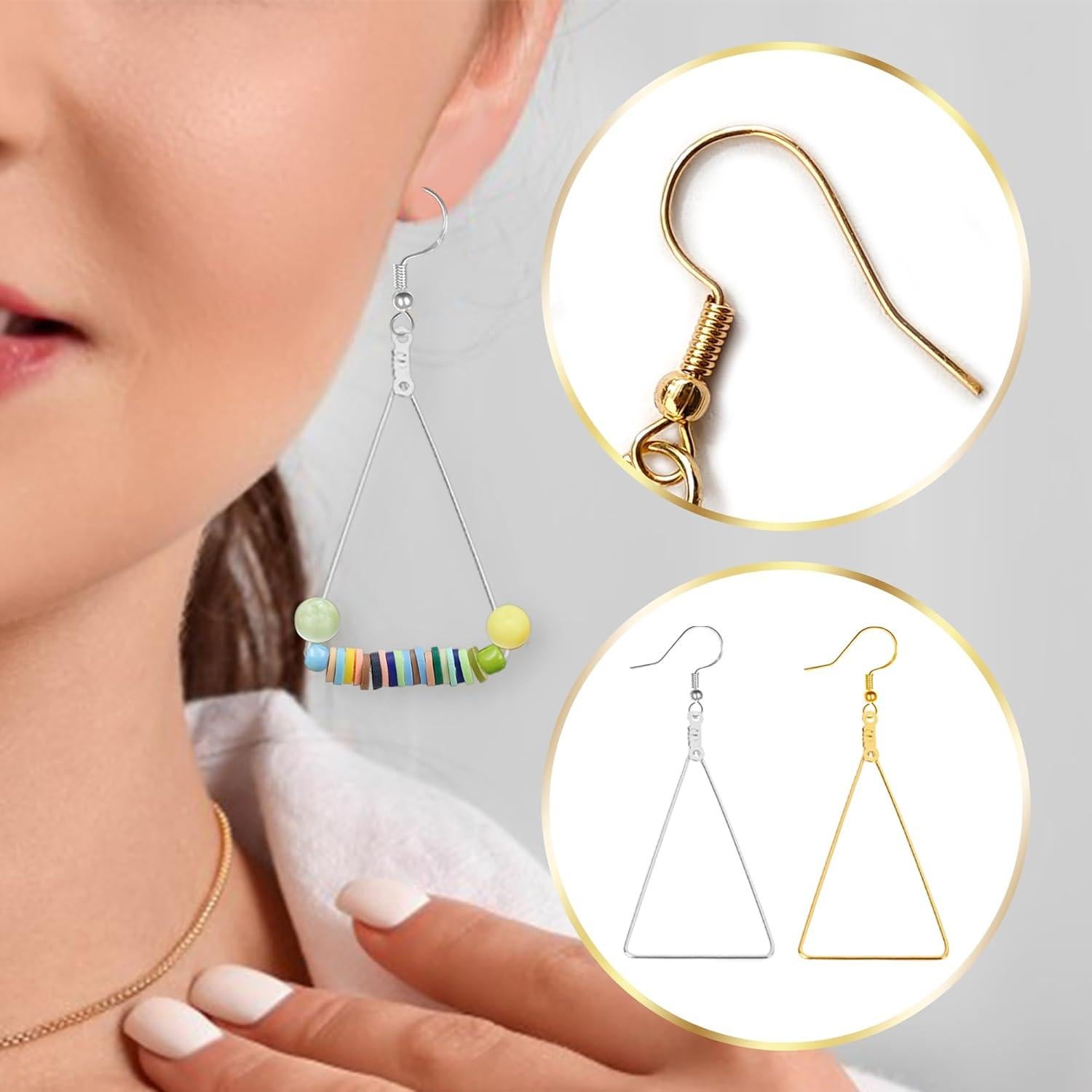 Kit de Fabricación de Pendientes ZXSWEET - 1140 Piezas DIY