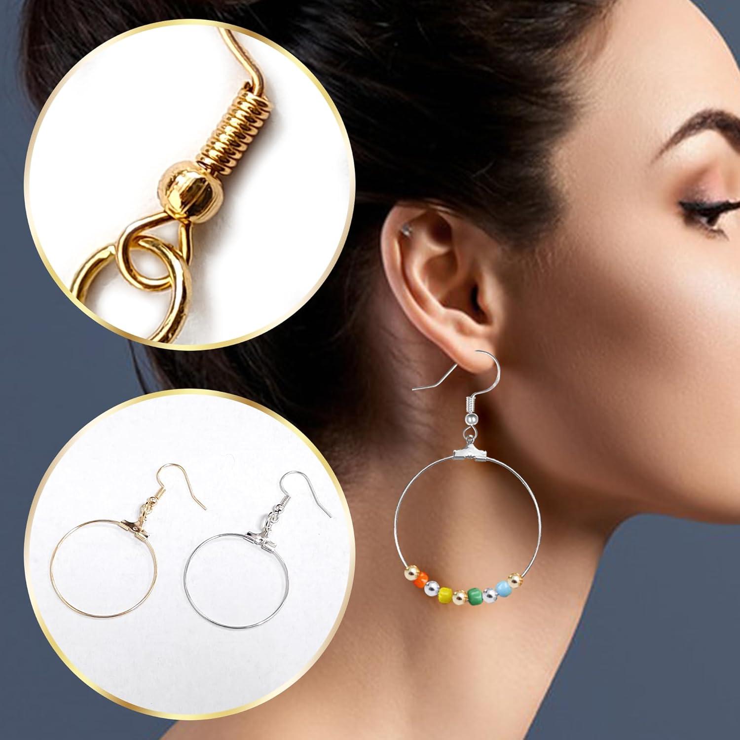 Kit de Fabricación de Pendientes ZXSWEET - 1140 Piezas DIY