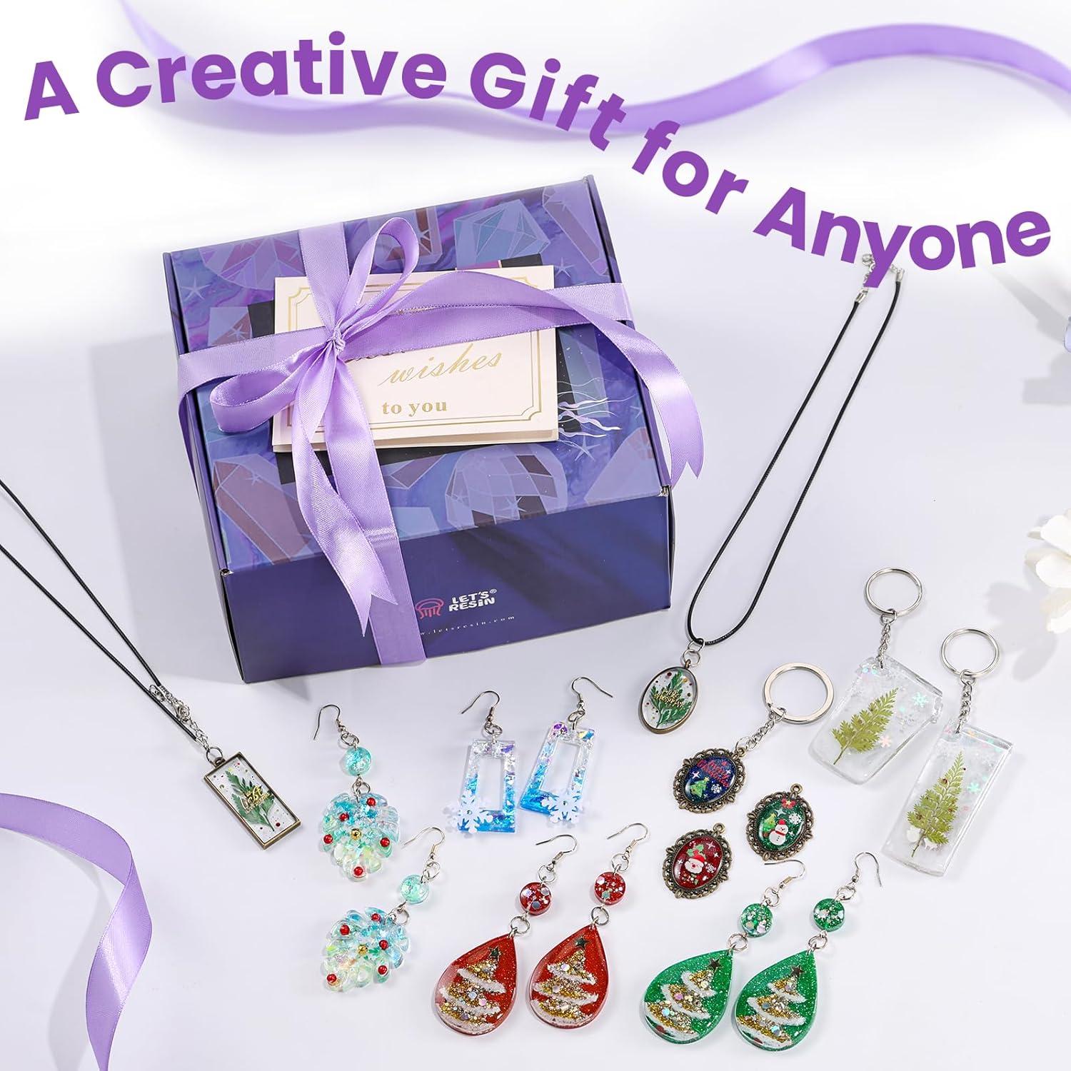 Kit de Joyería de Resina UV LET'S RESIN - 153 Piezas