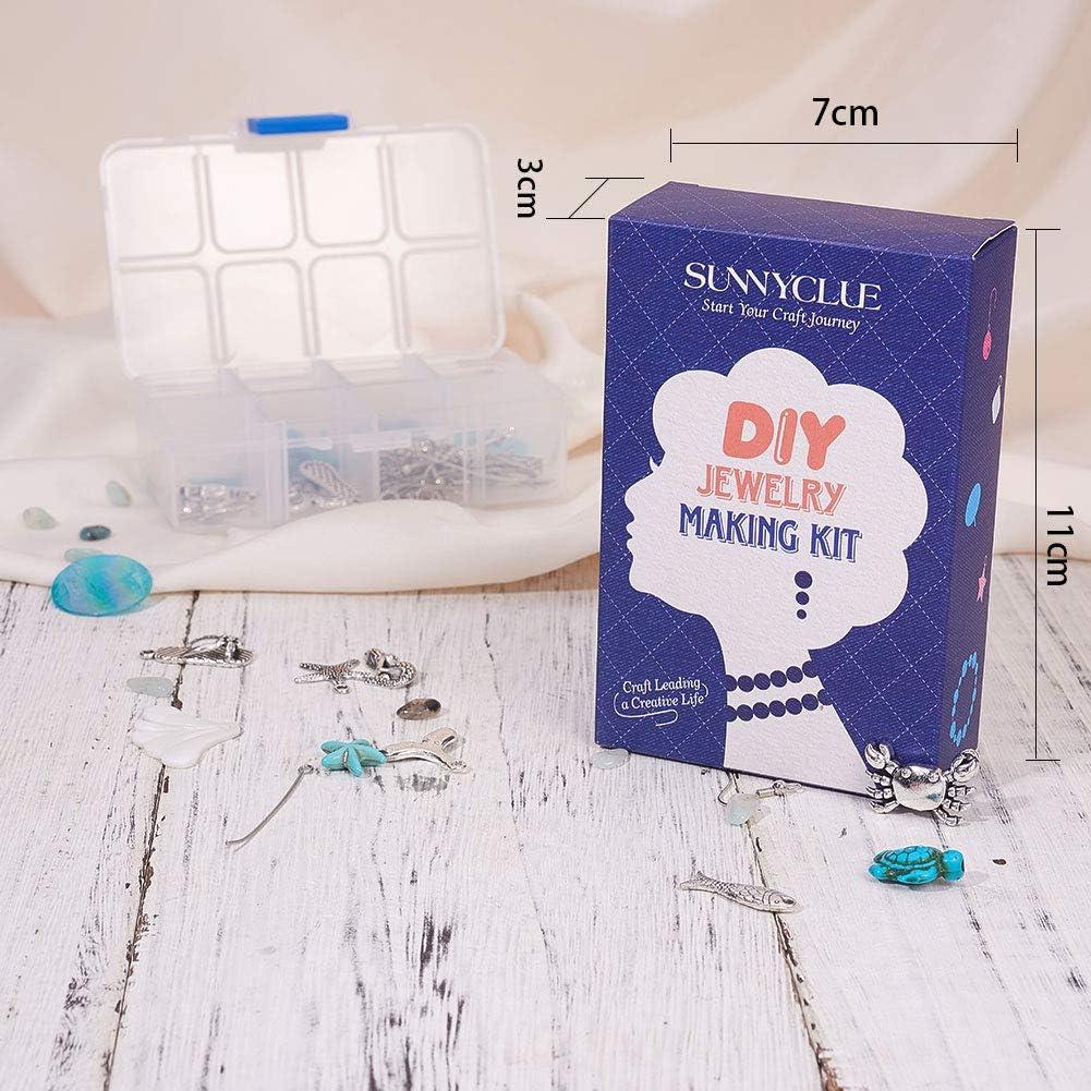 Kit de Hacer Pendientes DIY SUNNYCLUE 10 Pares Estrella de Mar