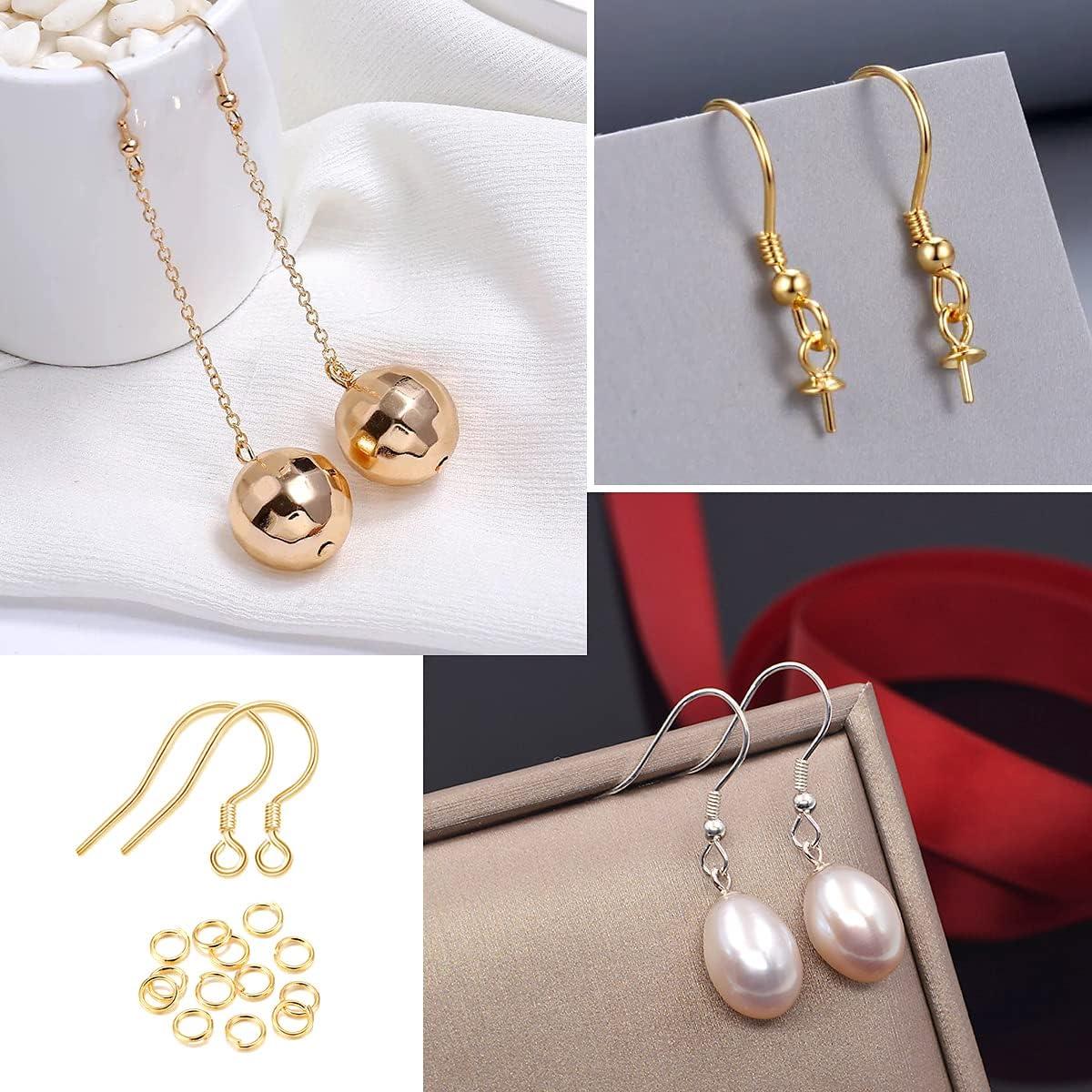 Kit de Ganchos para Pendientes Imino - 130 Ganchos y 1000 Anillas