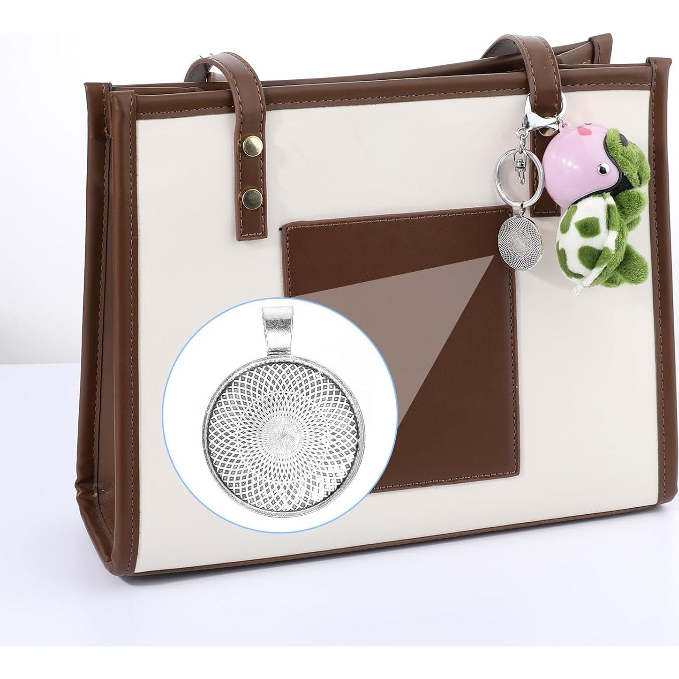 25 Bandejas de Pendientes Redondas Plata Antigua 25mm DIY