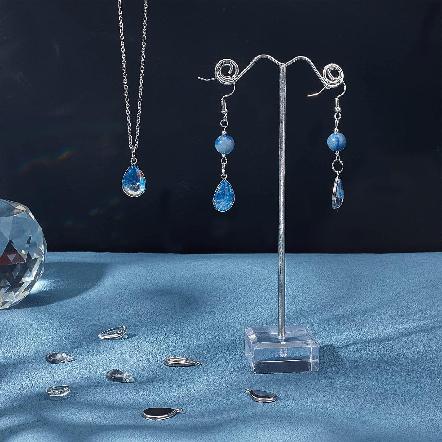 Kit de 100 Bandejas Bezel PH PandaHall para Joyas DIY