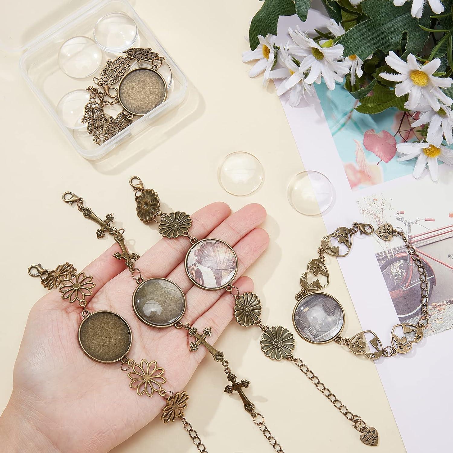 Pulseras de Joyería Vintage PH PandaHall 5 Piezas Ajustables