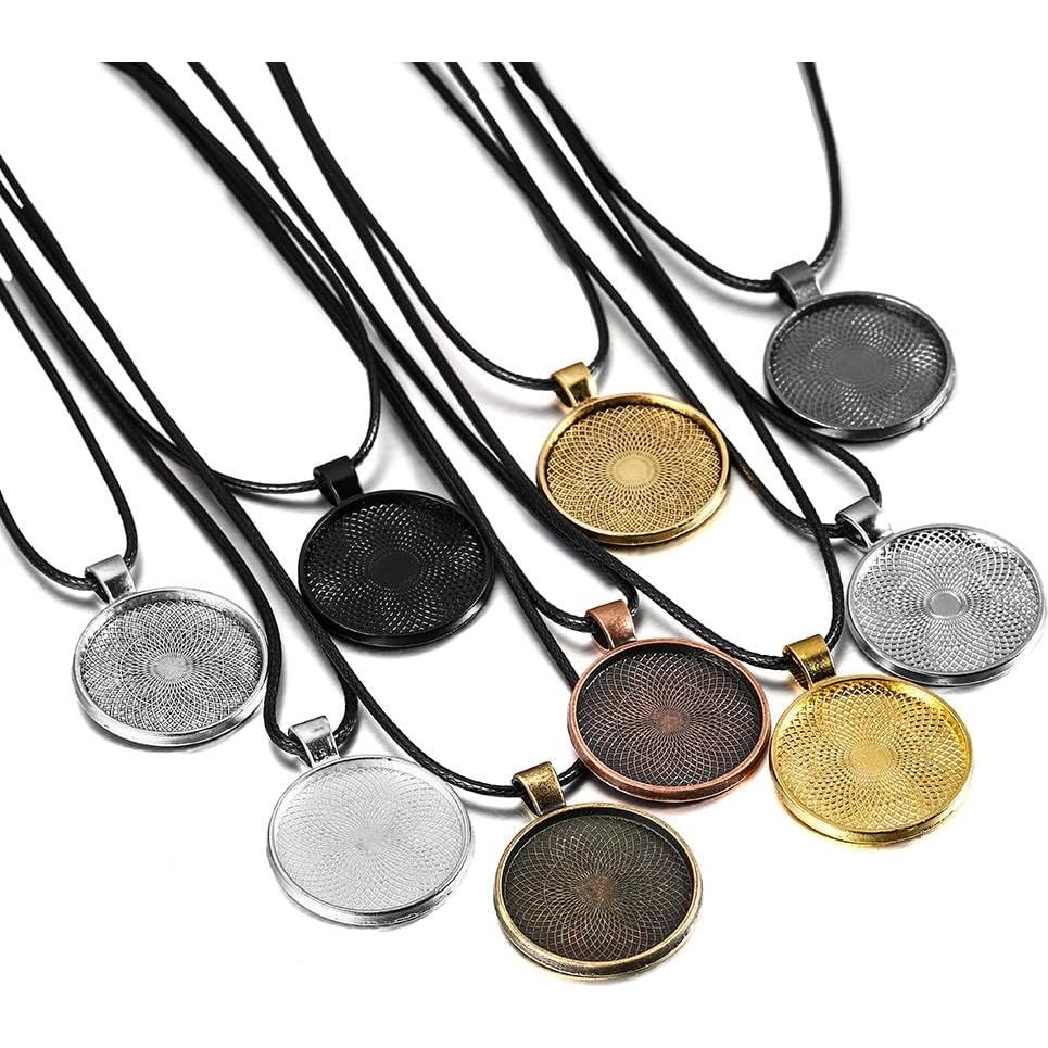 Bandejas de Bezel para Joyería Dahi 30 Piezas 25 mm