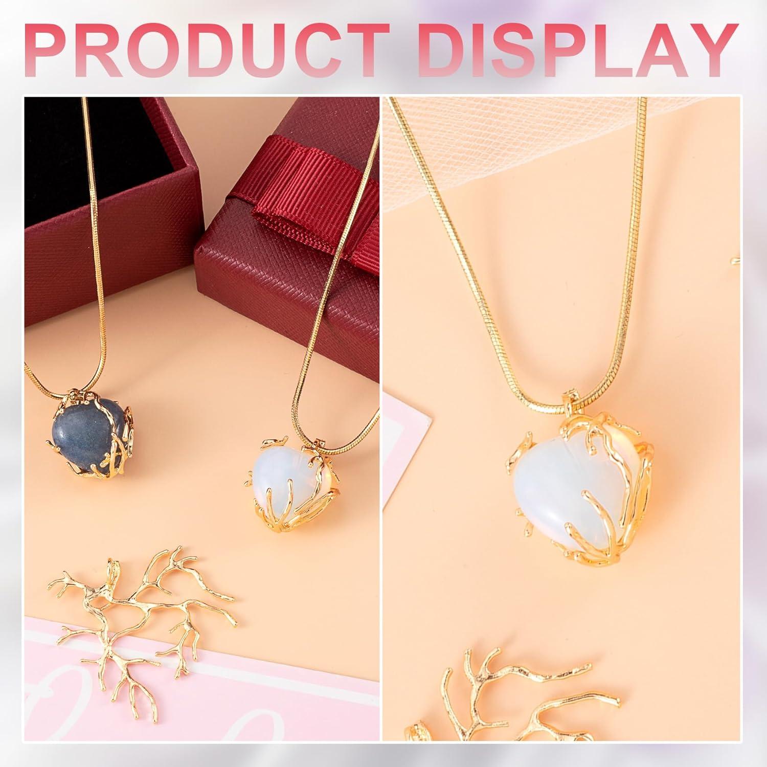 Plantillas de Joyería Isslly Rama Dorada Hipoalergénica 4 Piezas