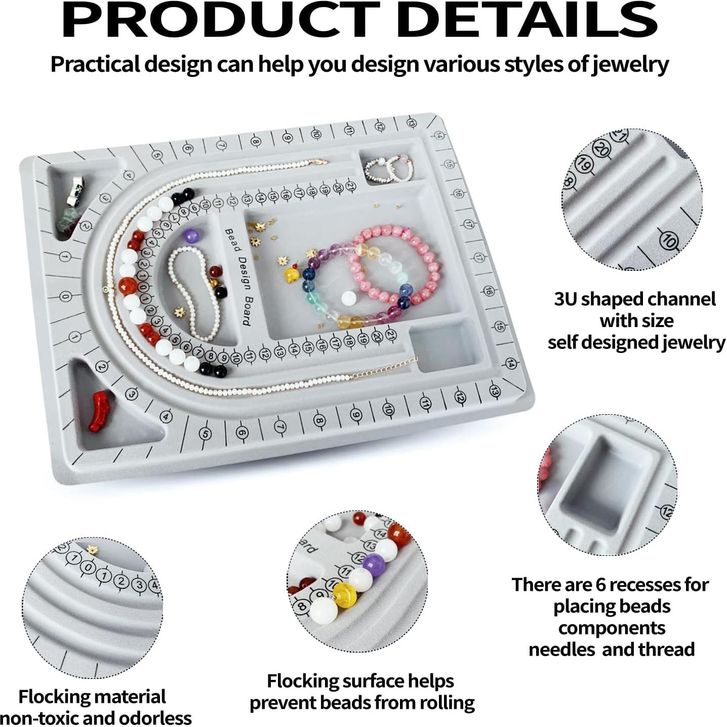 Bandeja de Cuentas SXDMHYB A Texturizada 9 Compartimentos