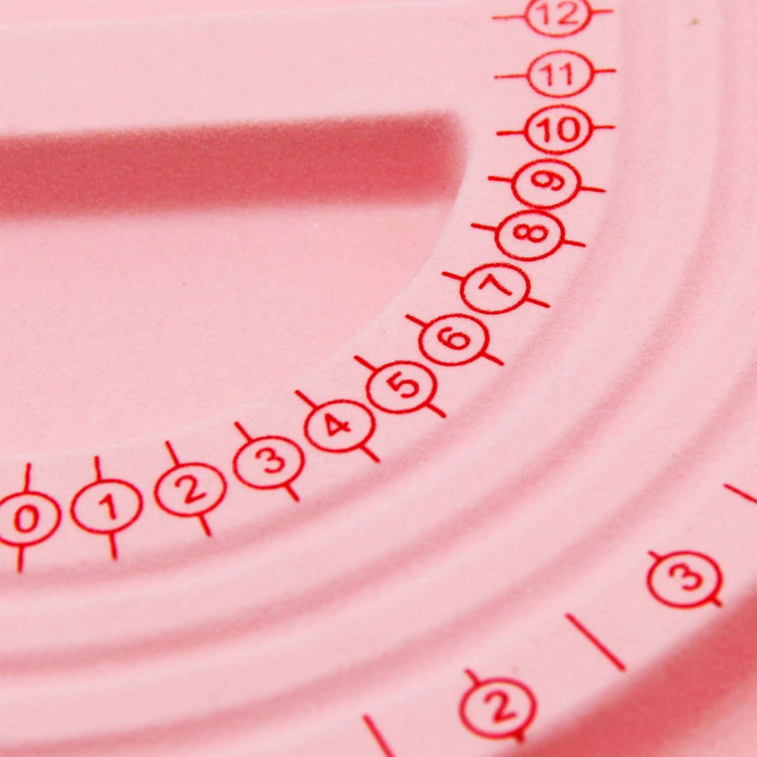 Tablero de Perlas H&W Rosa 32.7x24 cm para Joyería DIY