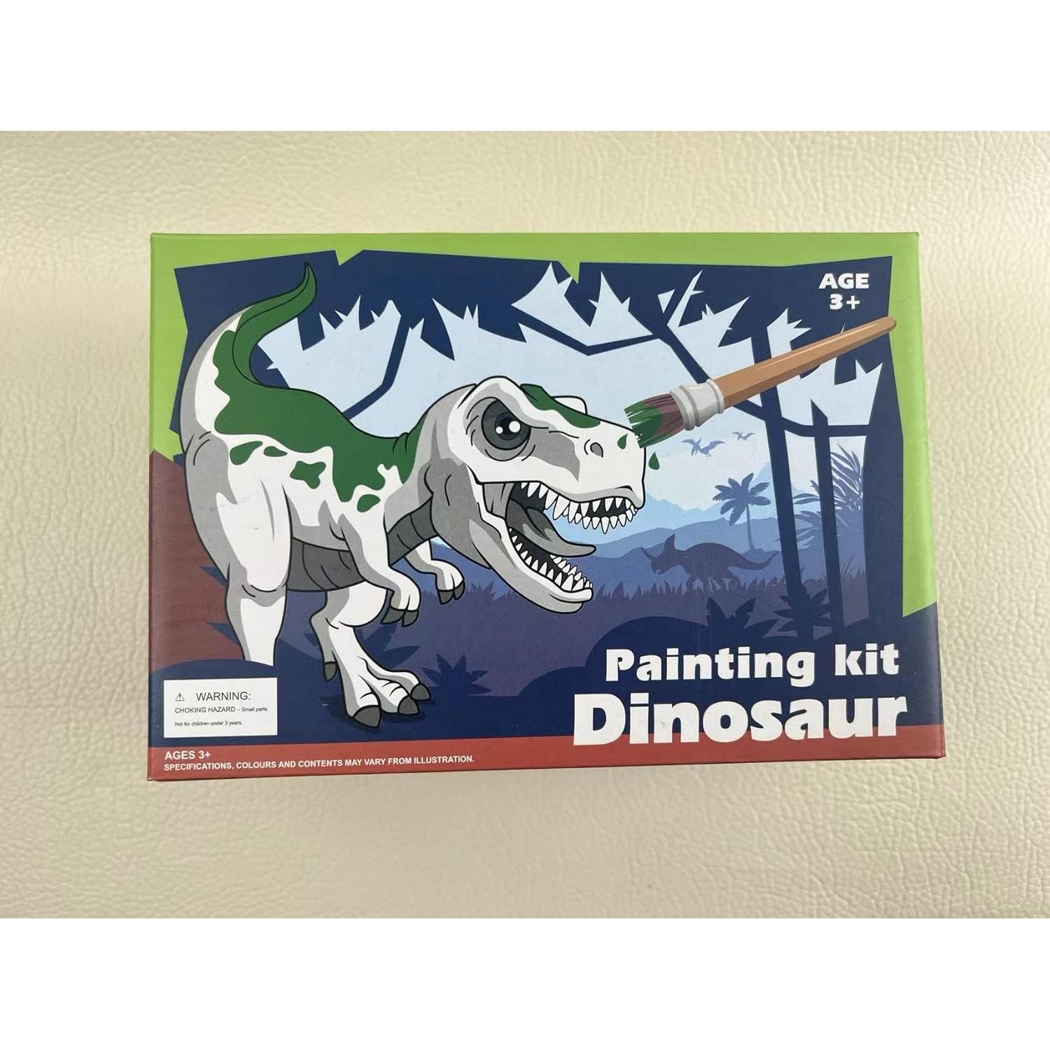 Kit de Pintura 3D Dinosaurios Whatstem - 12 Piezas para Niños