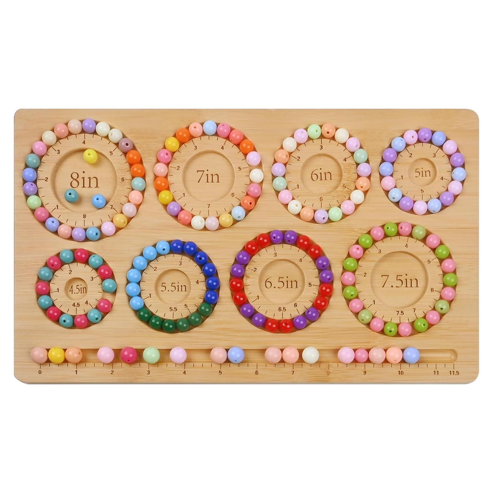 Tabla de Medición para Pulseras Favonuovy de Madera 32x19 cm