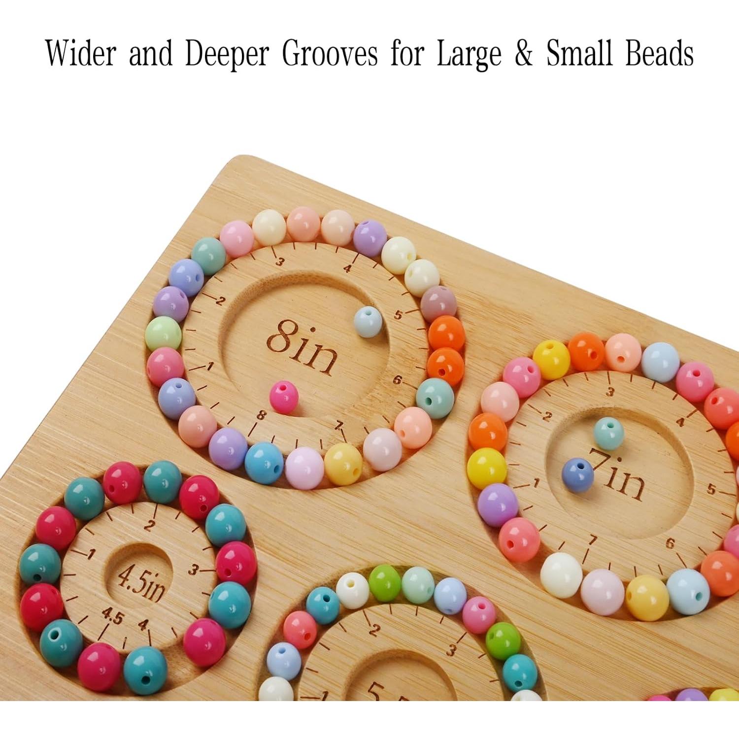 Tabla de Medición para Pulseras Favonuovy de Madera 32x19 cm