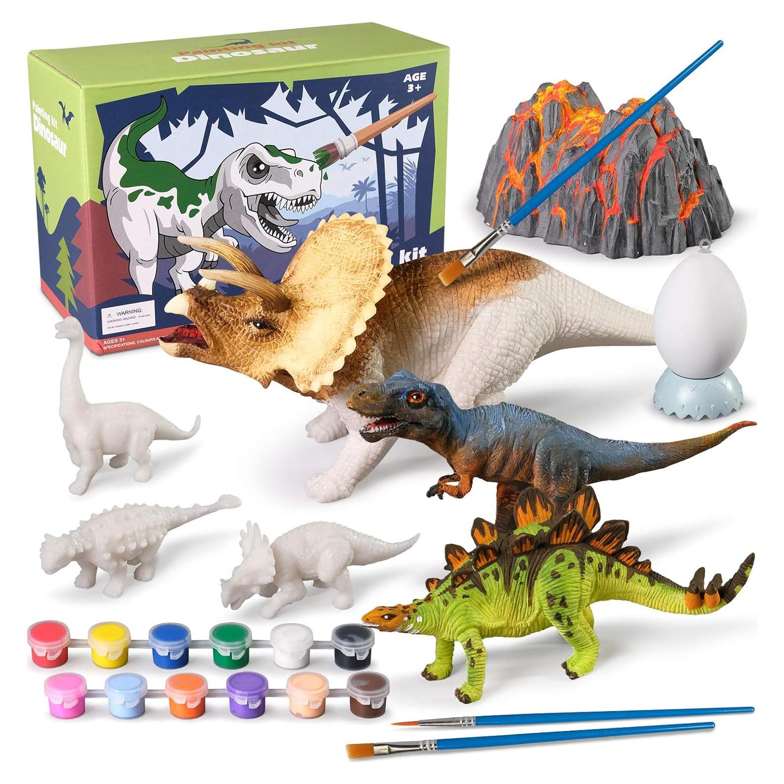 Kit de Pintura 3D Dinosaurios Whatstem BPD0011 Creativo