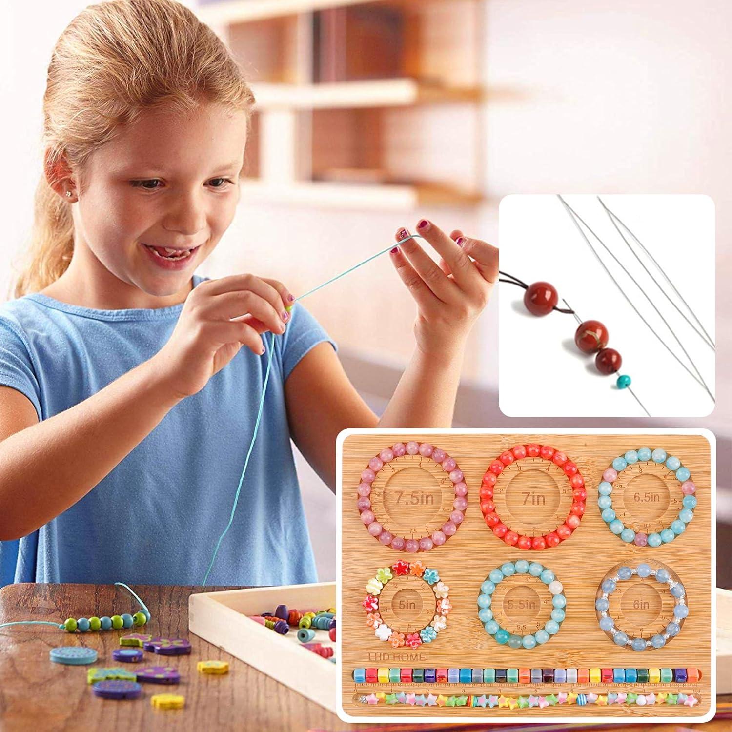 Tablero de Perlas LHD HOME para Joyería DIY con 2 Agujas