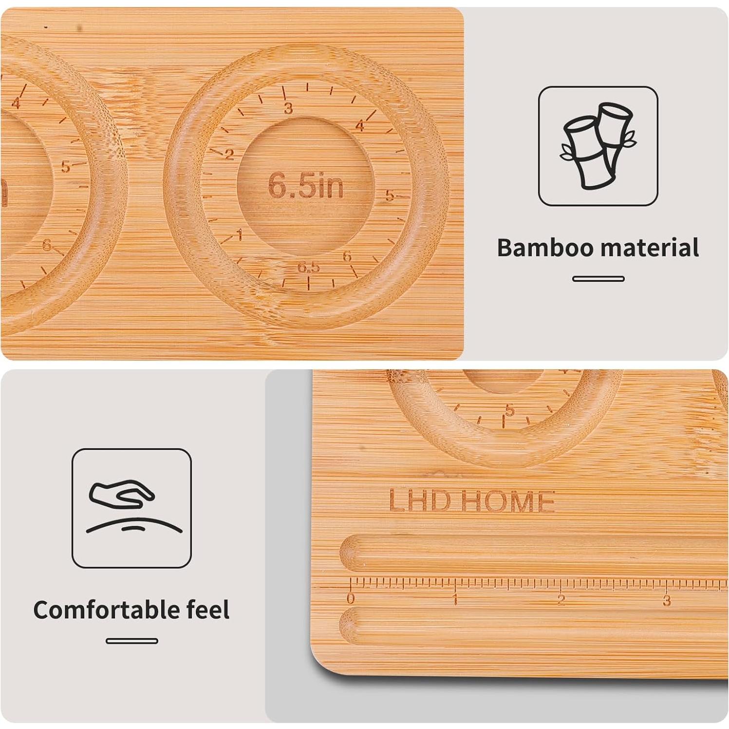 Tablero de Perlas LHD HOME para Joyería DIY con 2 Agujas