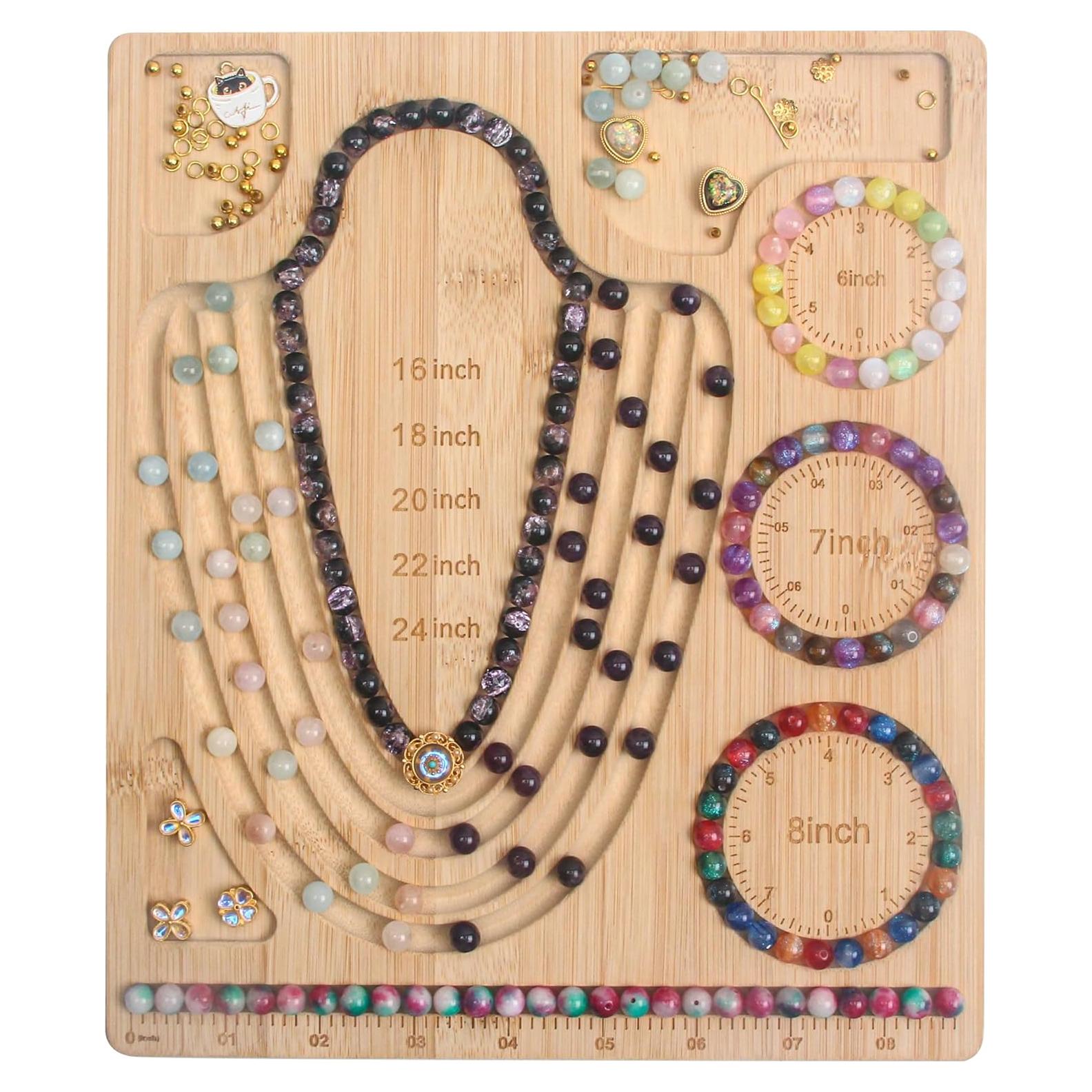 Tablero de cuentas HSZCTUY para hacer pulseras y collares