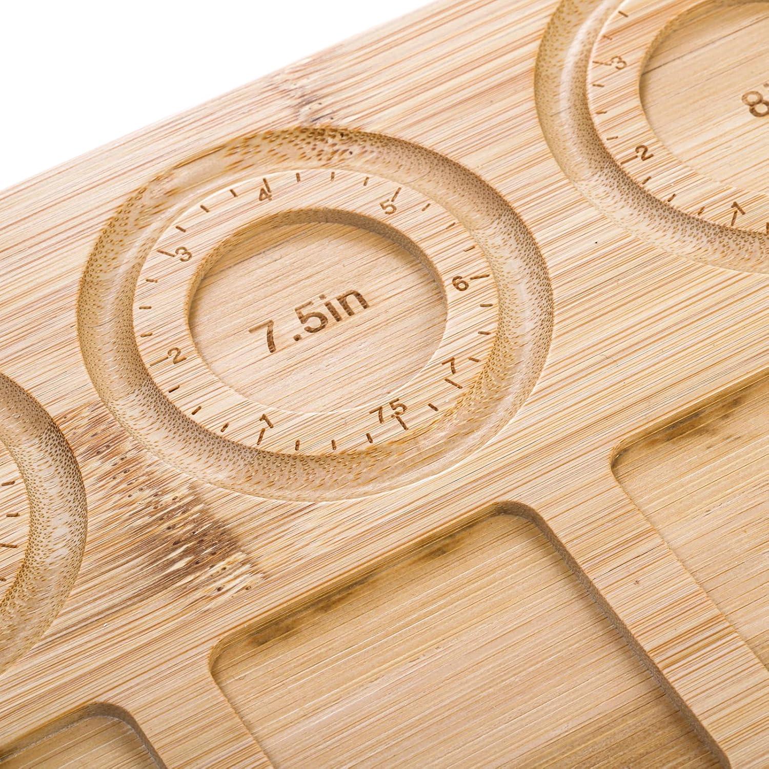 Tablero de cuentas de bambú Coloch 36.8x28.4 cm para joyería