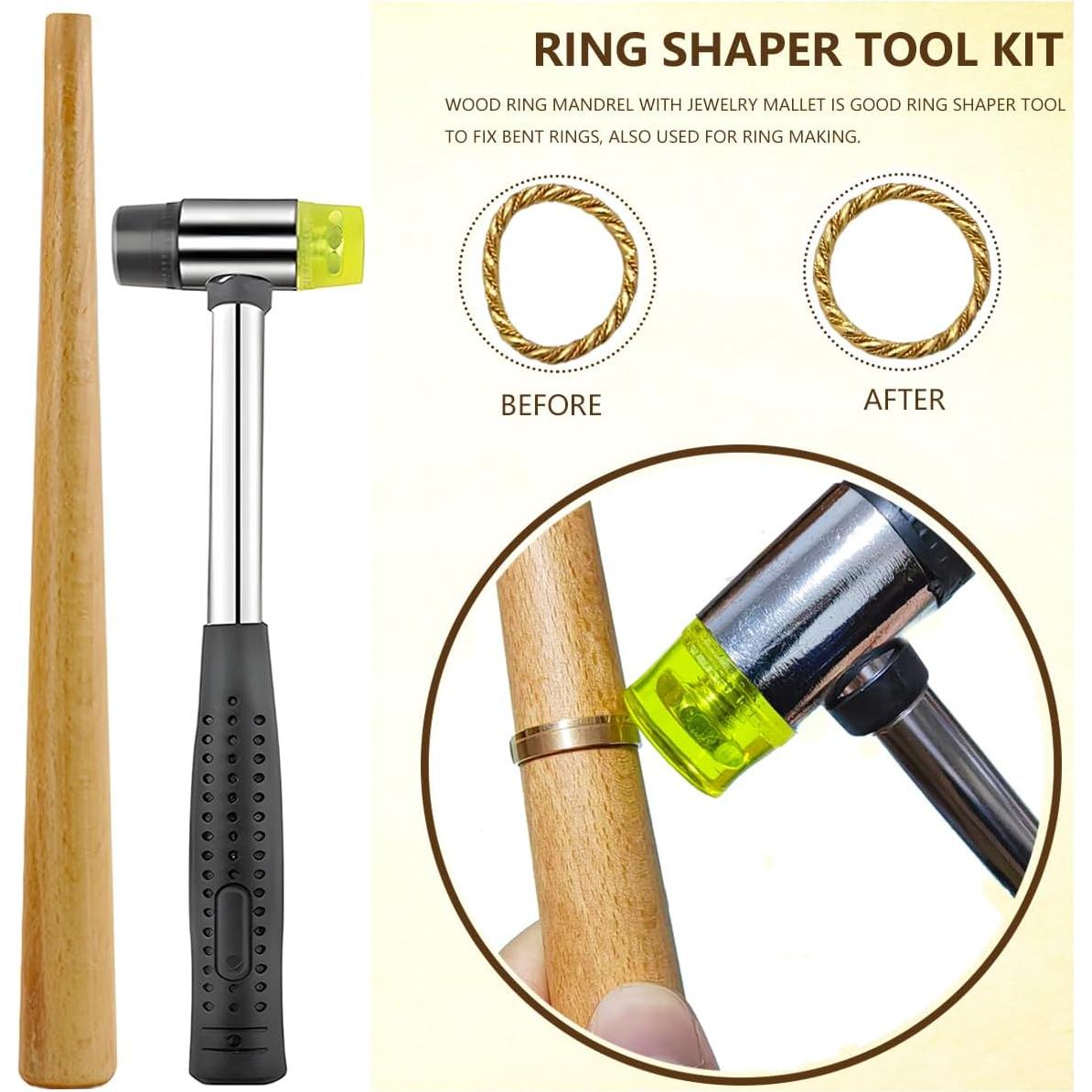 Kit de Herramientas para Medir Tallas de Anillos EJOQSON 12PCS