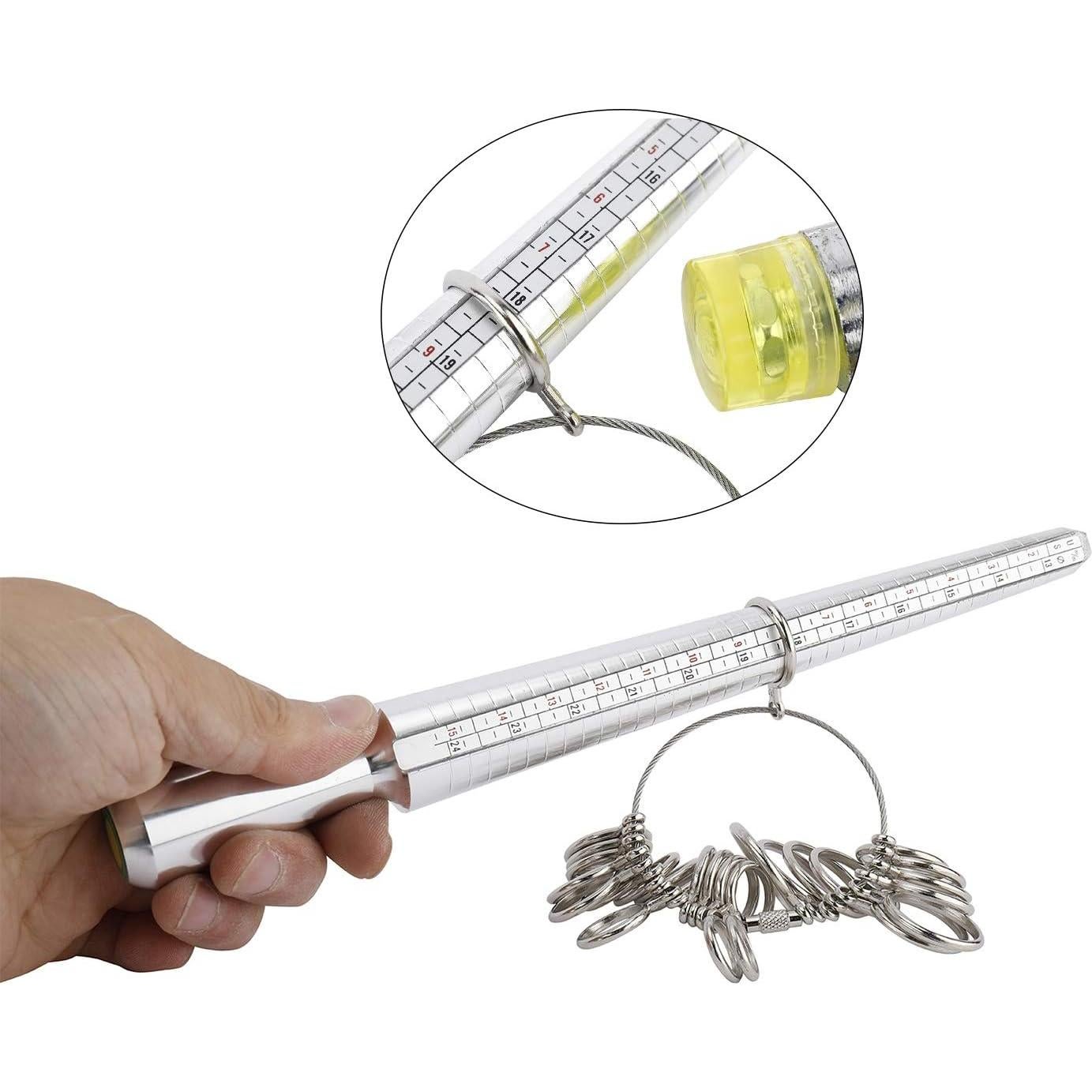 Kit de Herramientas de Medición de Anillos Artilife 27 Piezas