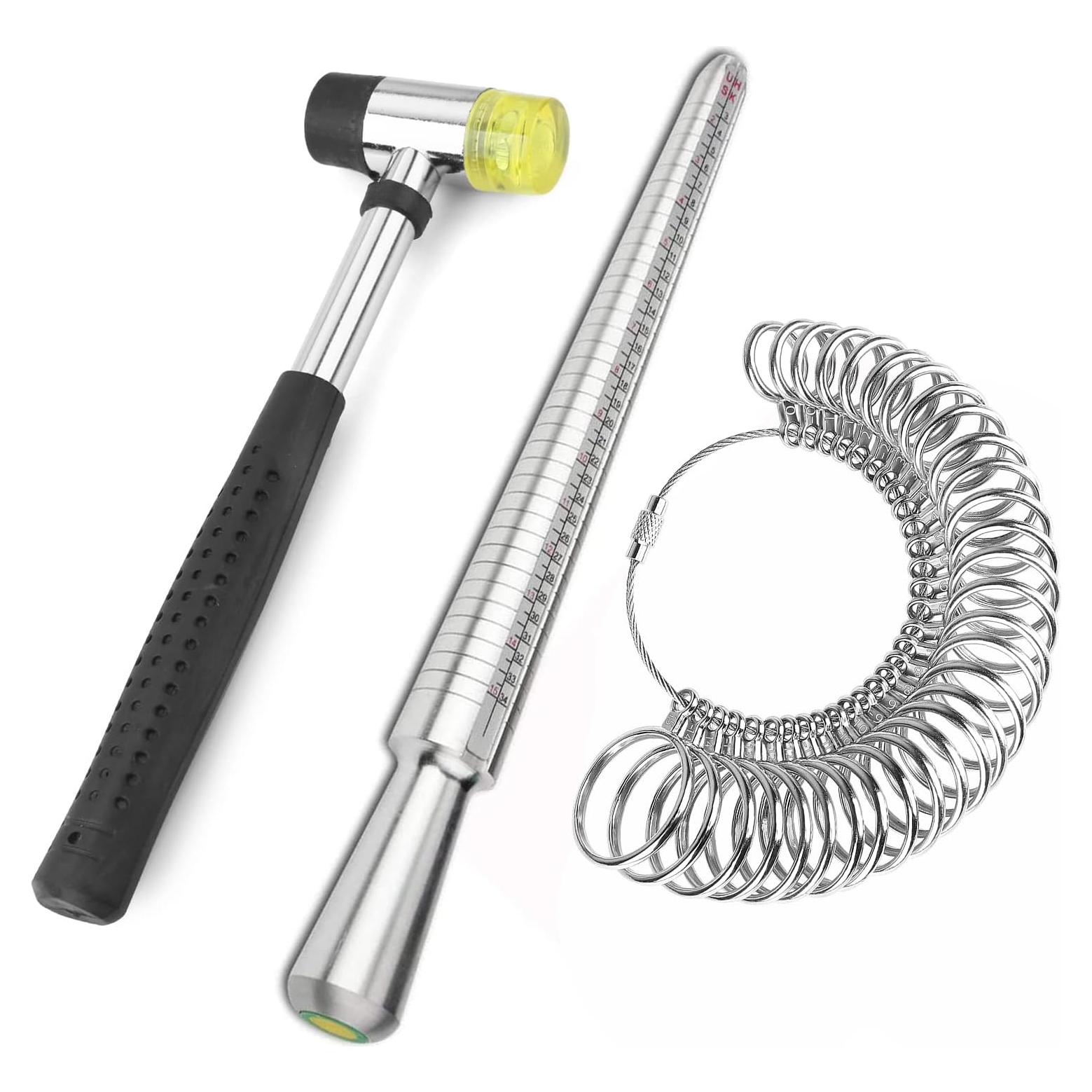 Kit de Medición de Tamaño de Anillo Accmor - 31 Piezas