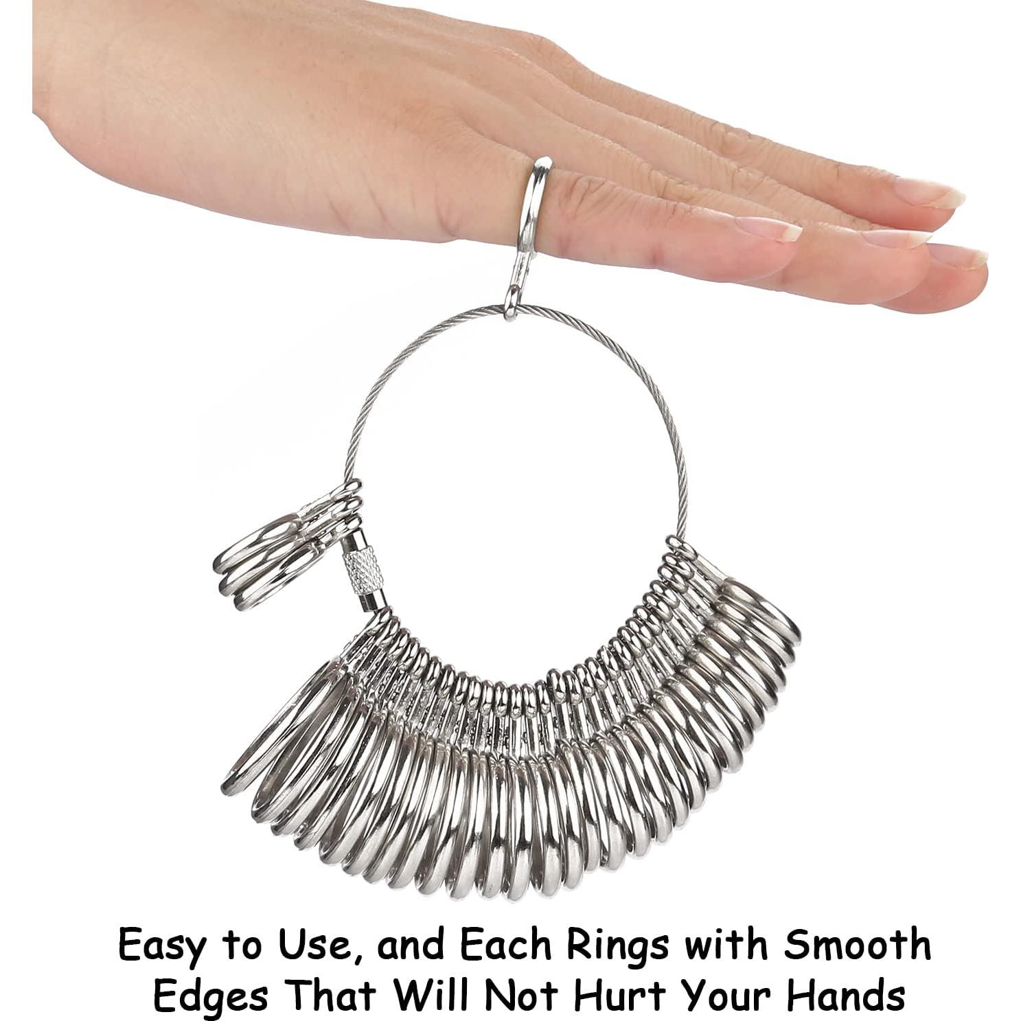 Kit de Medición de Tamaño de Anillo Accmor - 31 Piezas