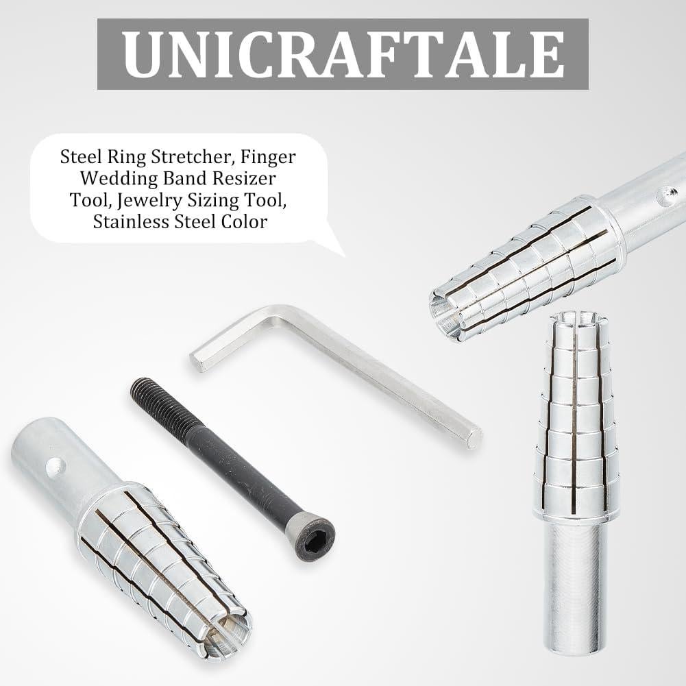 Mandril Expansible UNICRAFTALE para Anillos 7-14 con Llave Allen