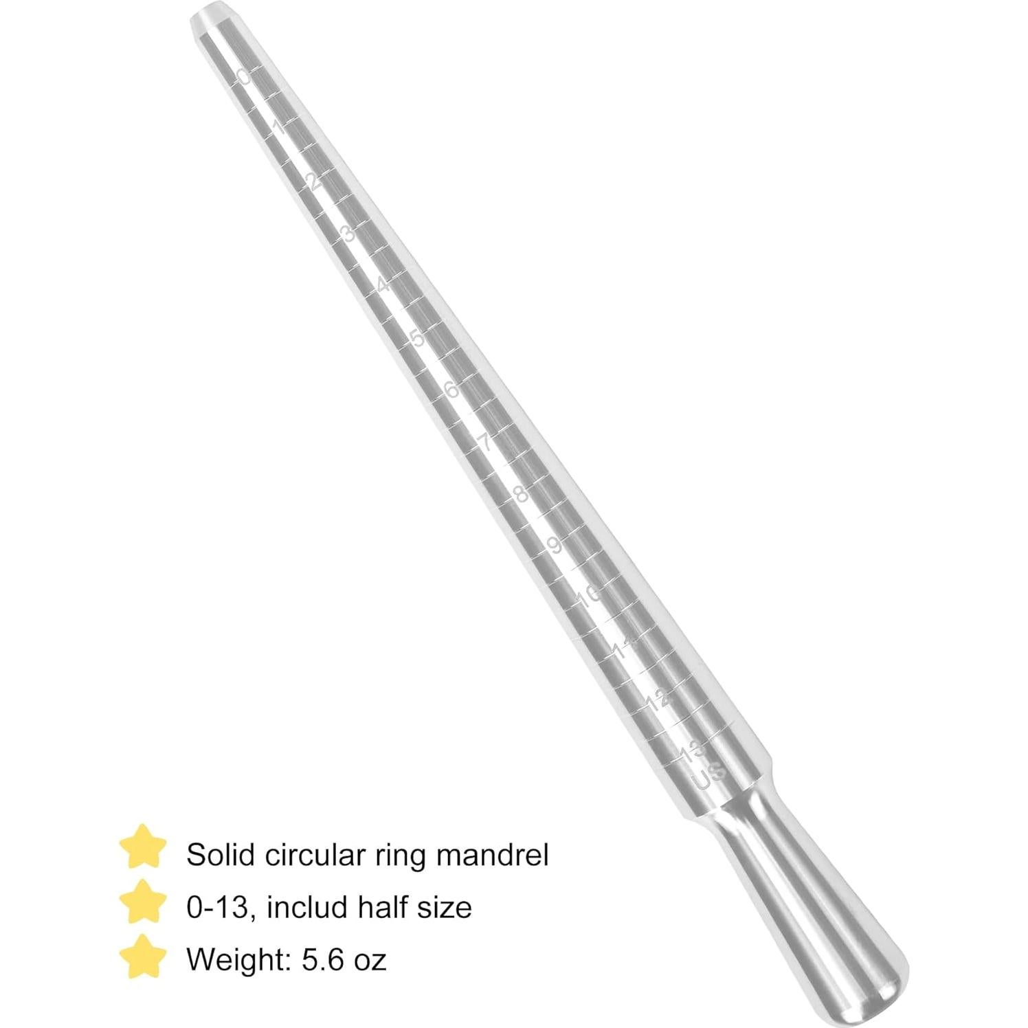 Juego de Herramientas de Medición de Anillos TUNQISM 2 Piezas