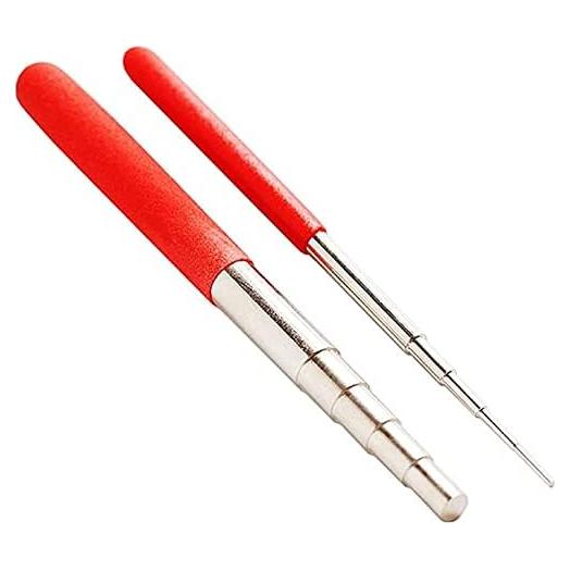 Conjunto de Mandriles Redondos de Acero OrangeTag 2 Pcs