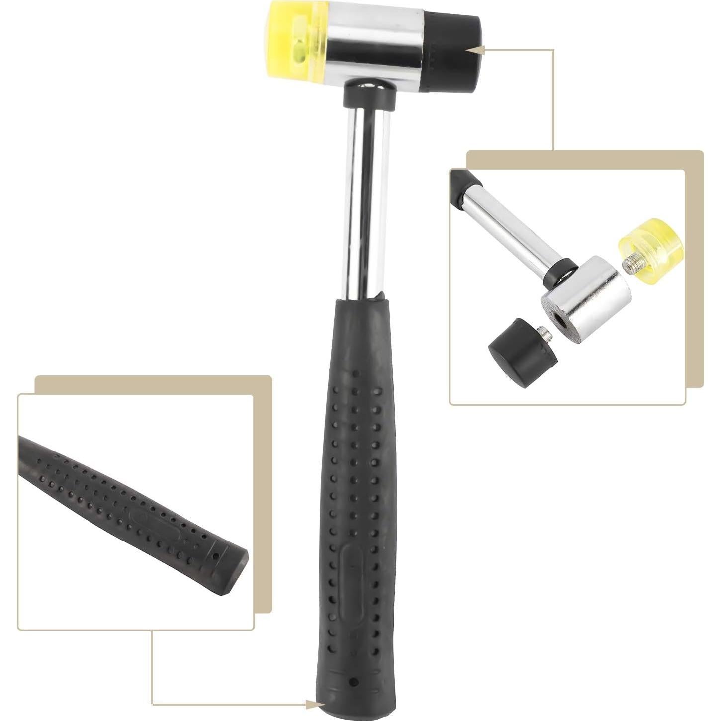 Juego de herramientas para joyería - Mandril, Martillo y Medidores