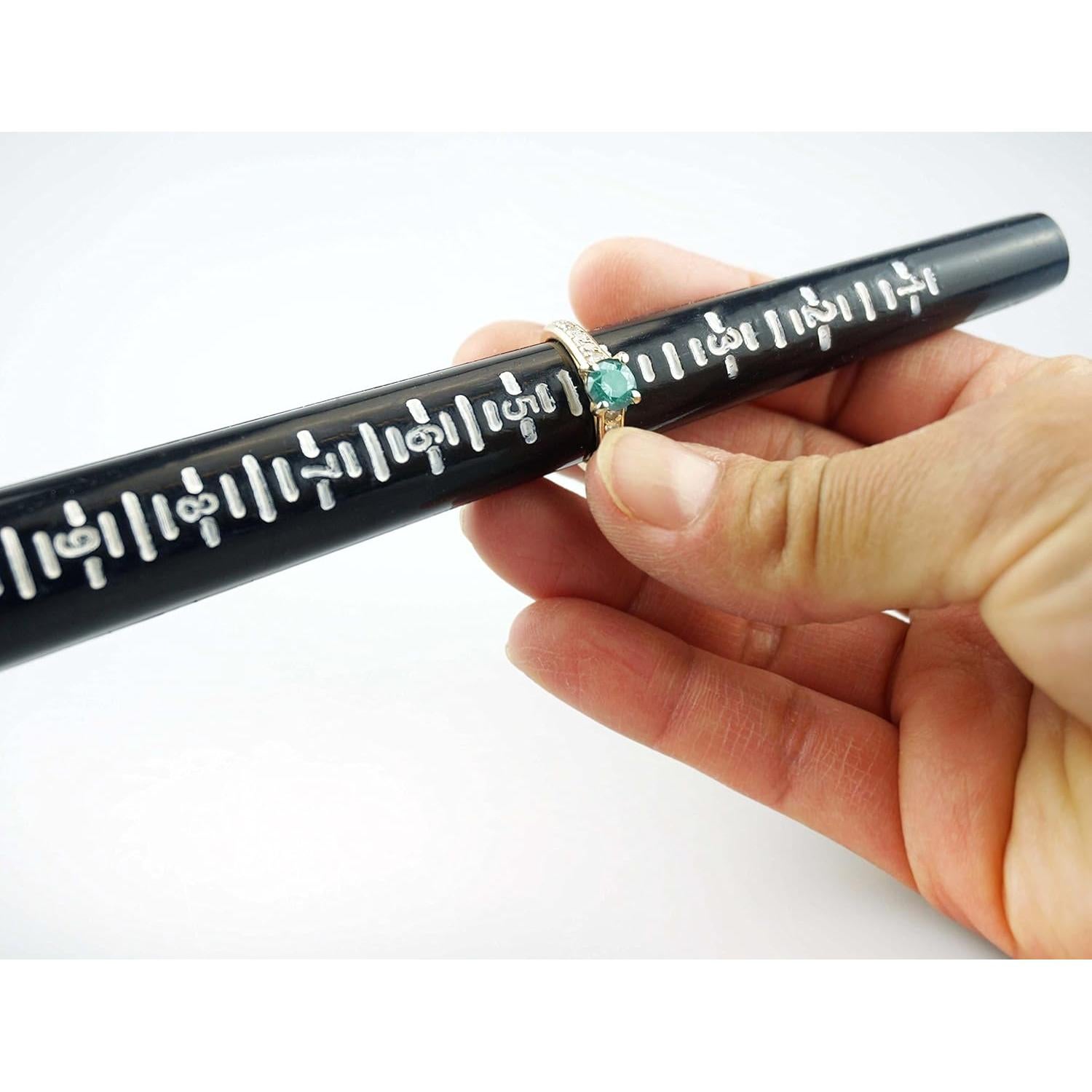 Mandril de Anillo de Plástico SE 30 cm con Ranuras Tamaños 1-15