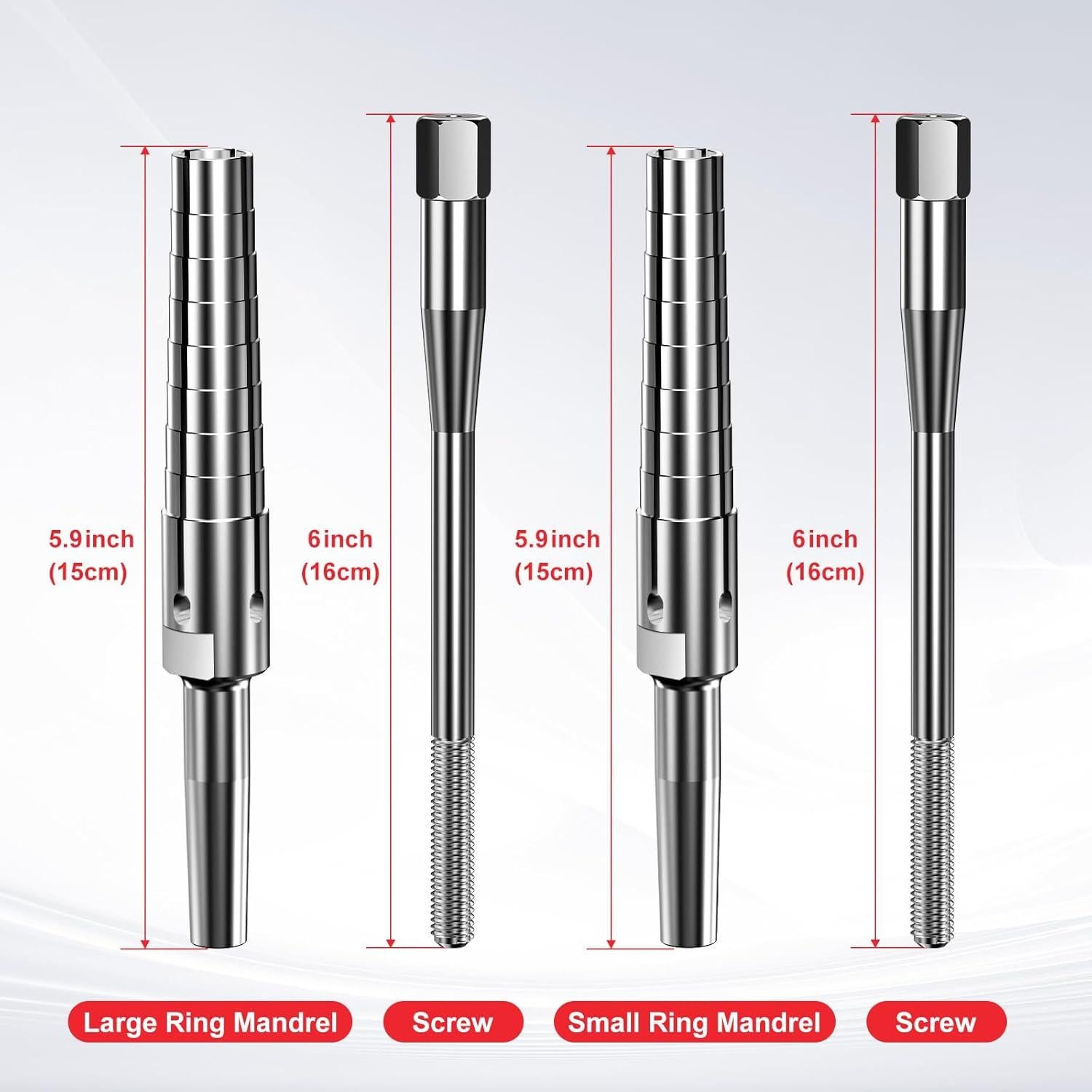 Mandril para Anillos ArtyMaster WT112A - Tamaños 5-13