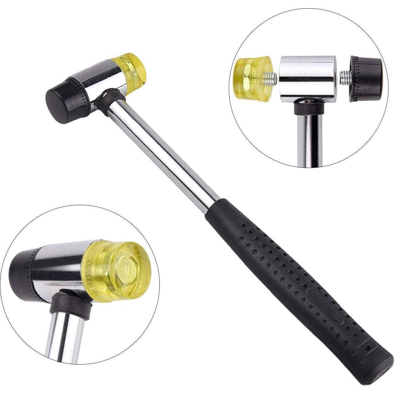 Kit de Fabricación de Joyería KUUQA con Mandril y Martillo